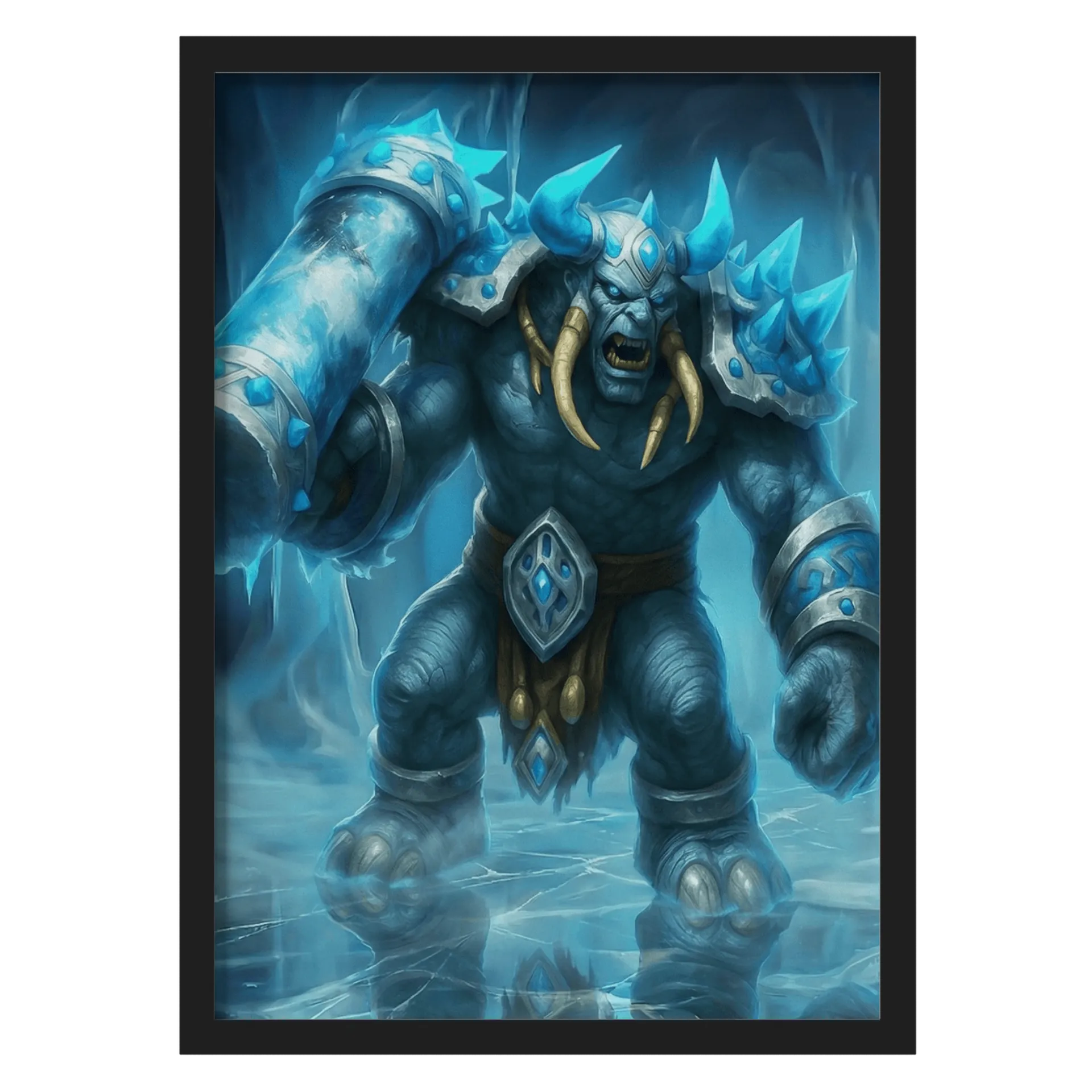 Quadro A3 Behemoth de gelo! - Imagem 1