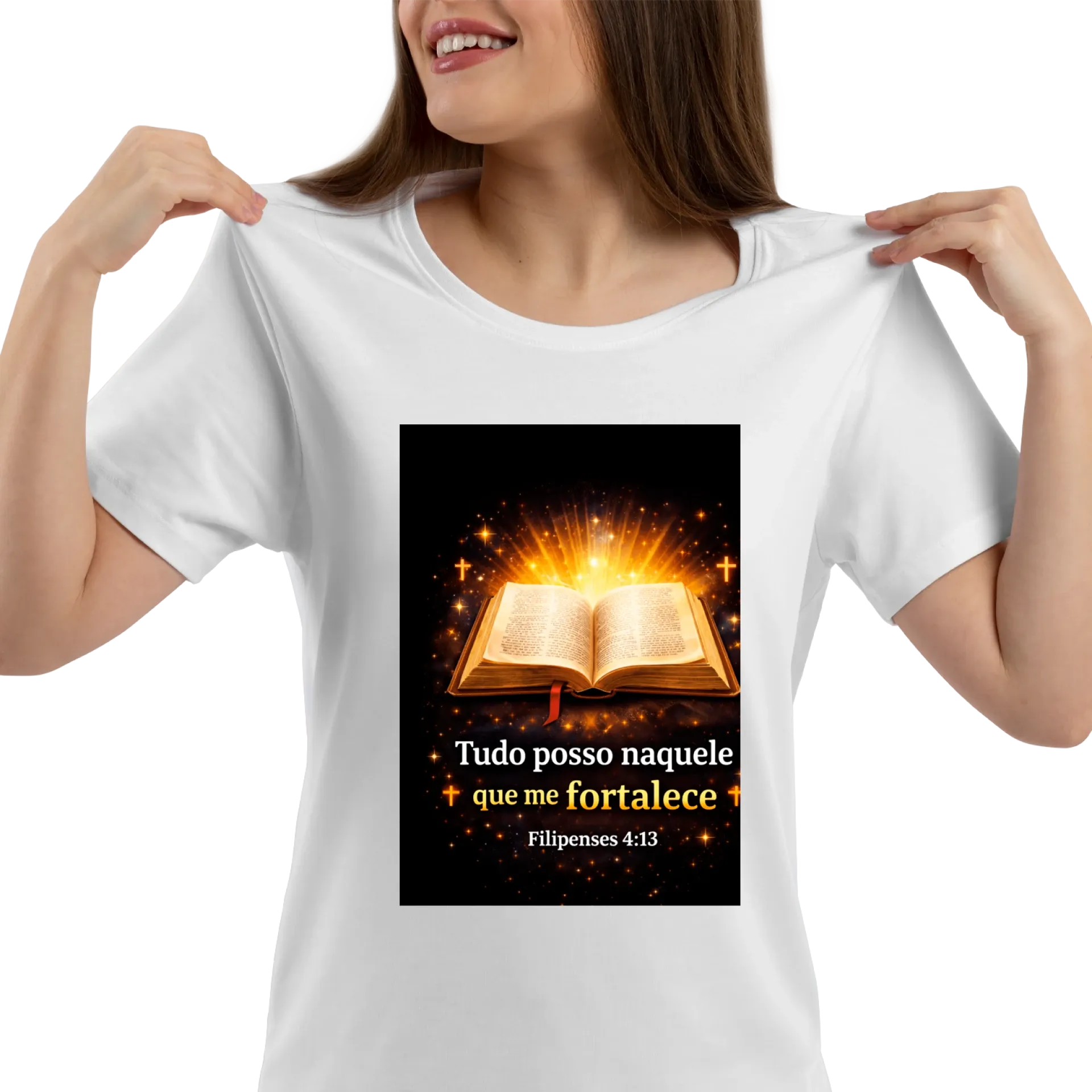 Camiseta  filipenses 4:13 de David