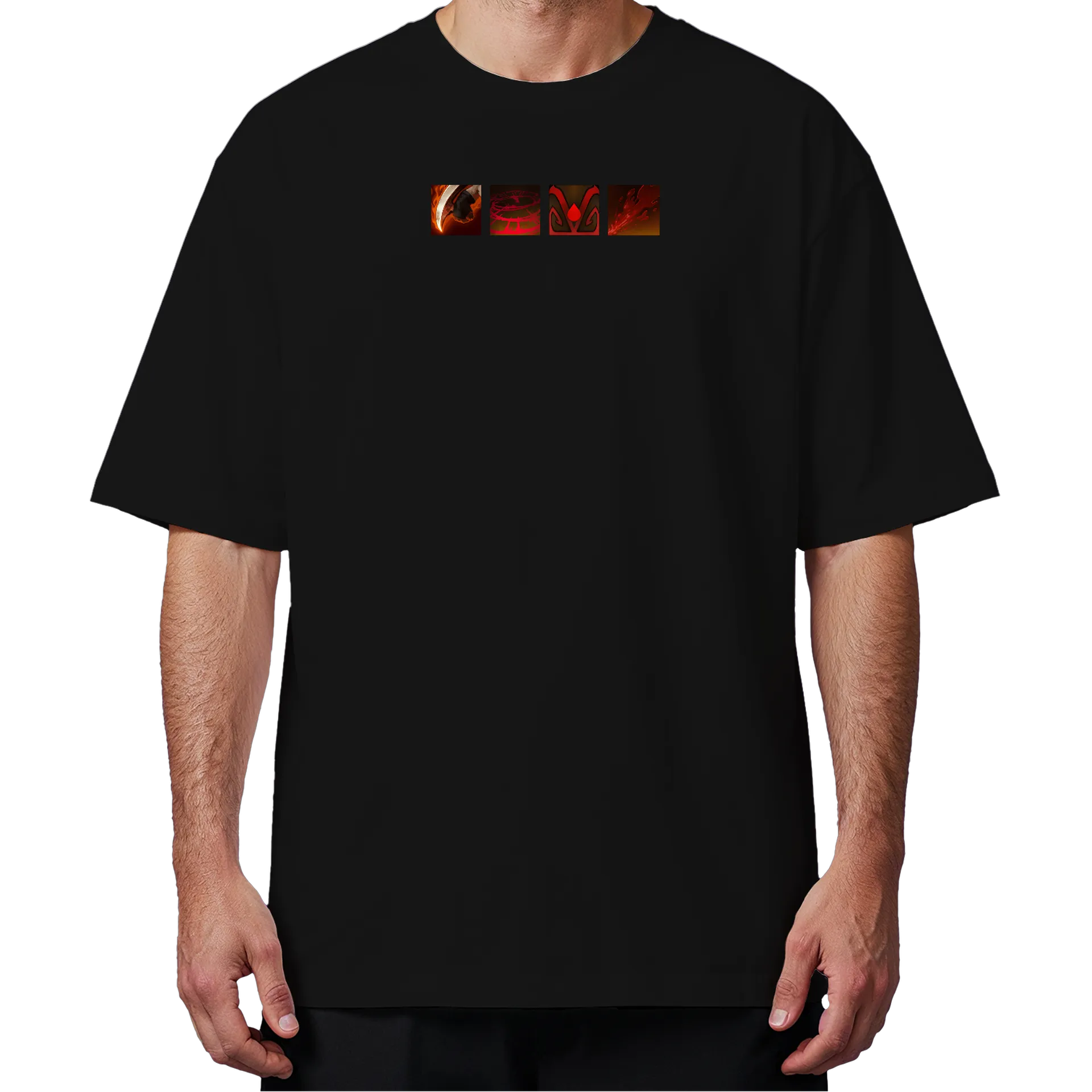 Camiseta Bloodseeker Skills Oversized - Imagem 4