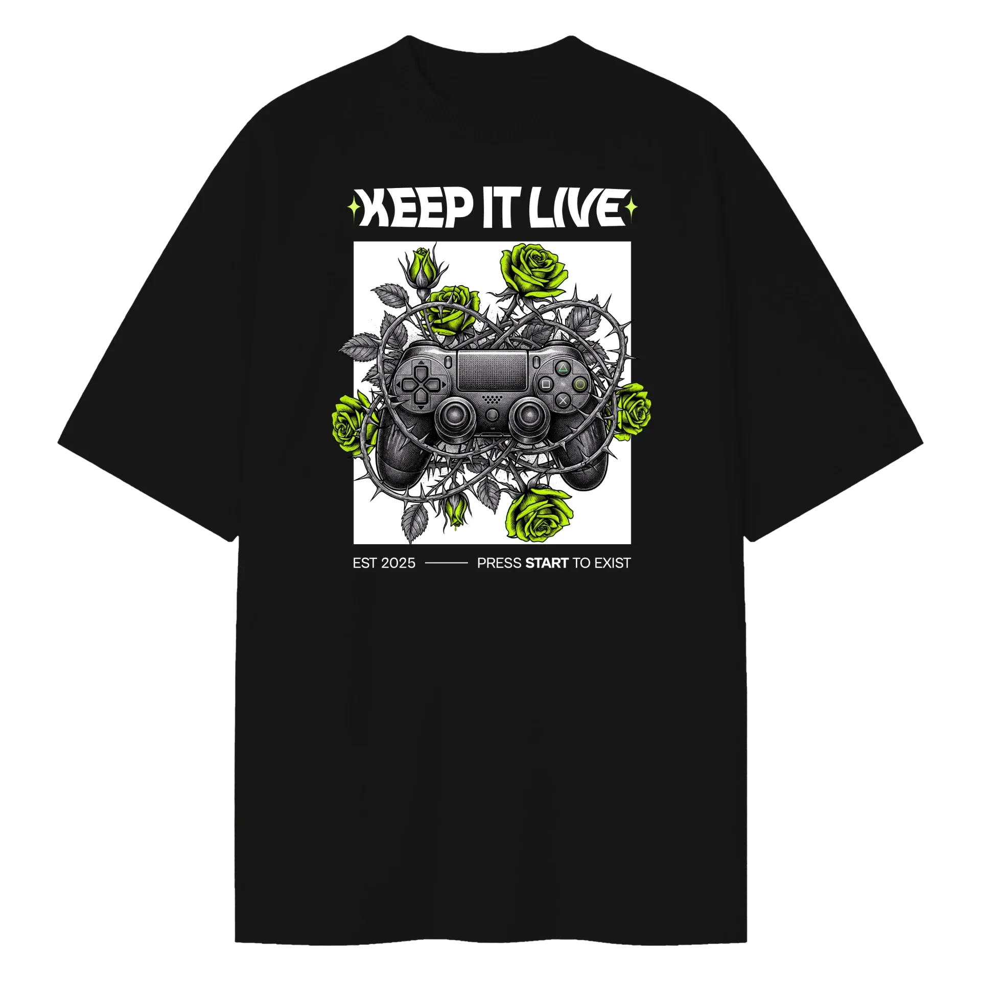 Oversized Keep It Live  de Streamers Club