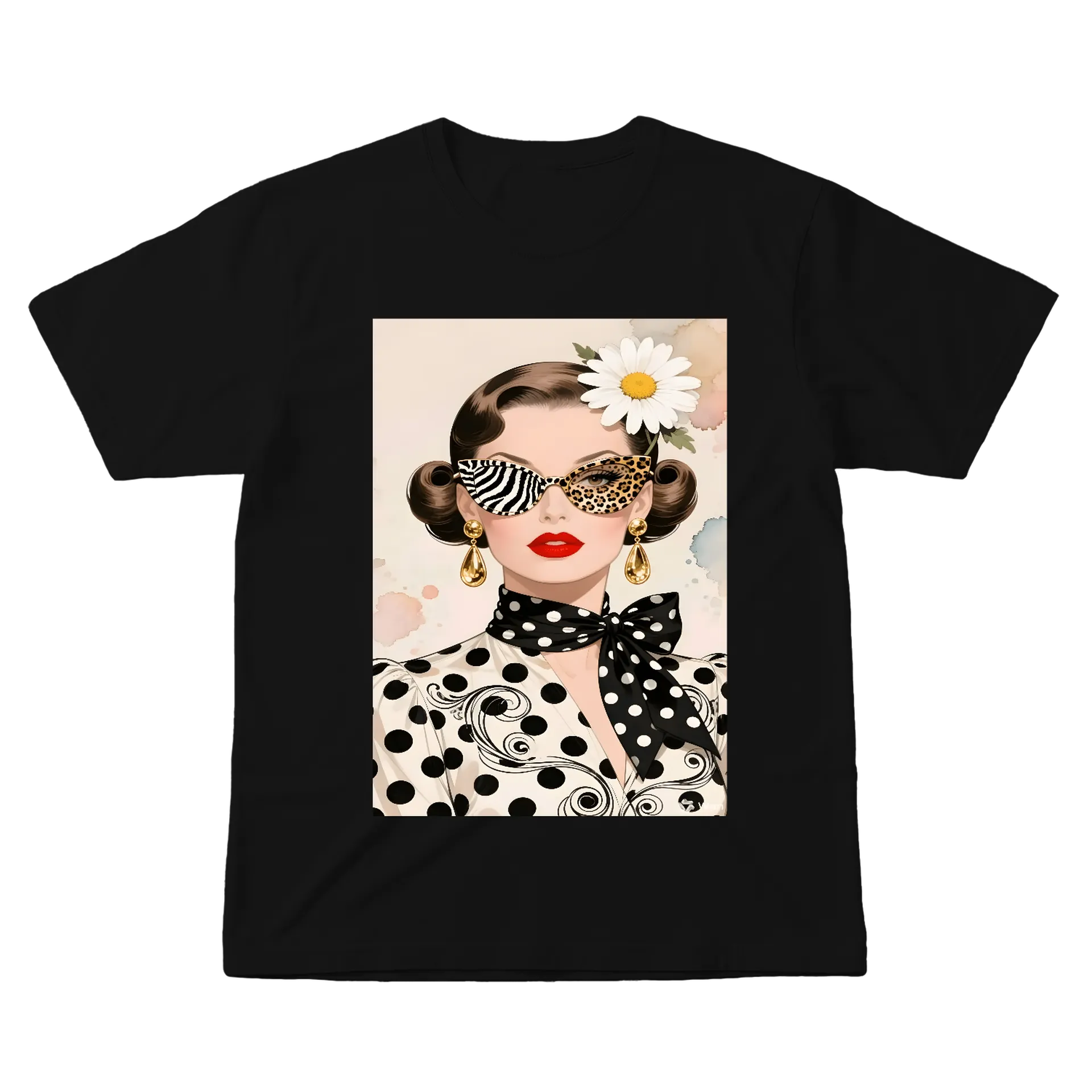 T- shirt Éllegance Intemporelle - Imagem 1
