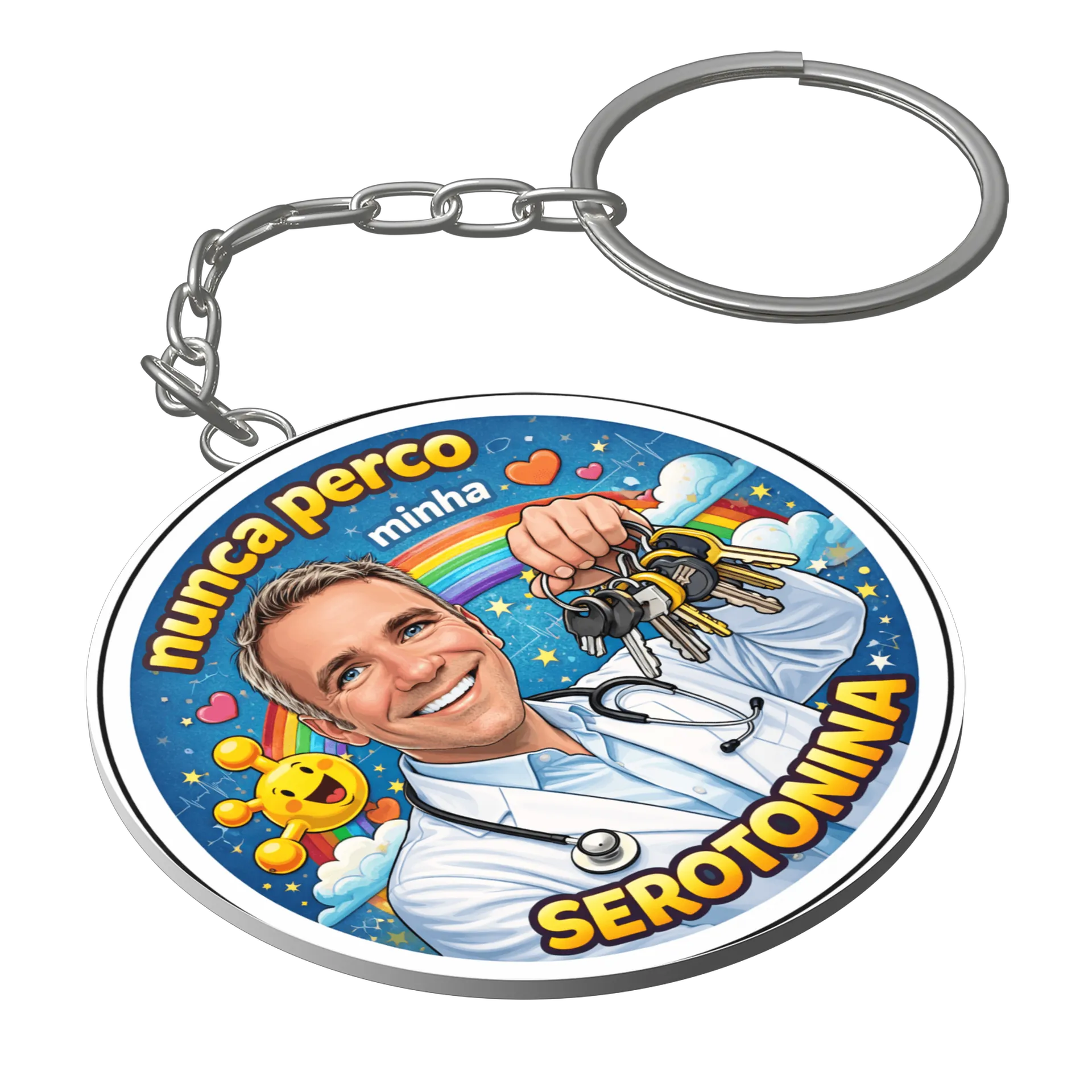 Chaveiro personalizado de Dr.Serotonina