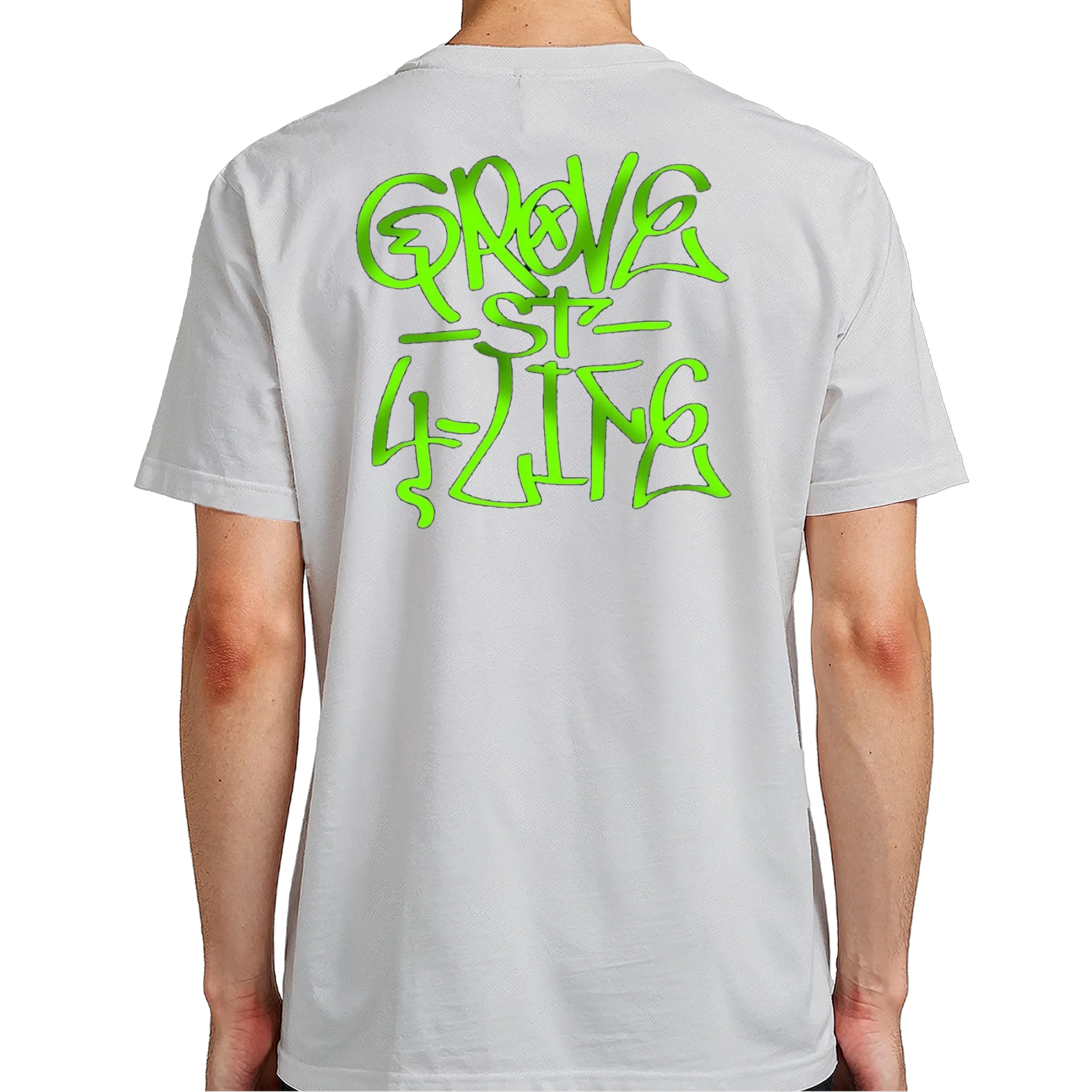 Camiseta Estampa Graffiti Grove Street 100% Algodão - Imagem 7