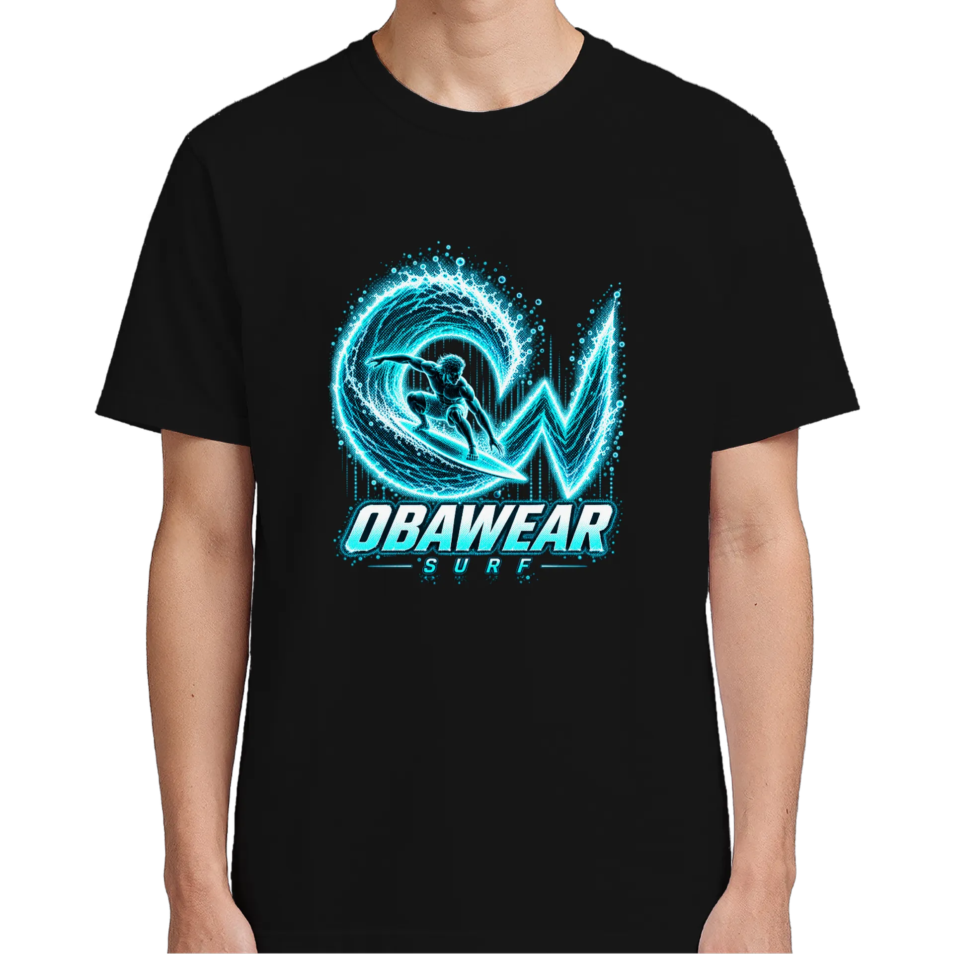 Camiseta OBAWEAR SURF Holo Wave  de OBAWEAR  — imagem 4 de 6