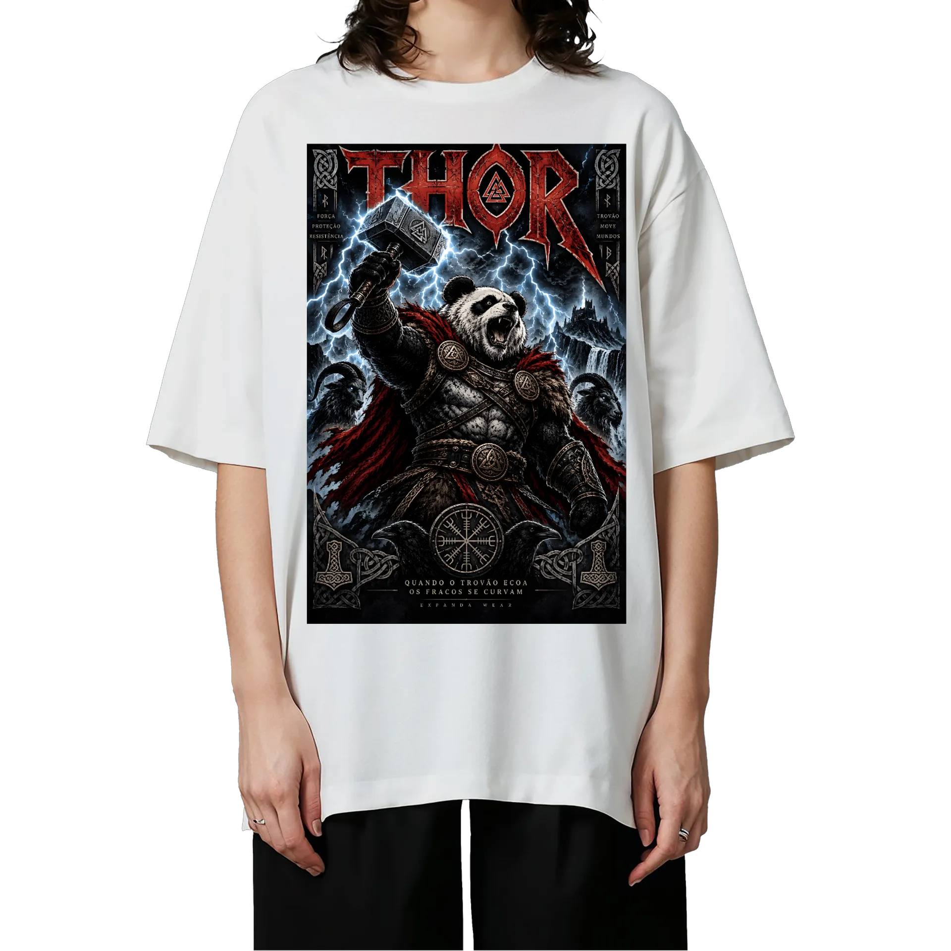 Camiseta Oversized de Expanda Podcast  — imagem 3 de 6