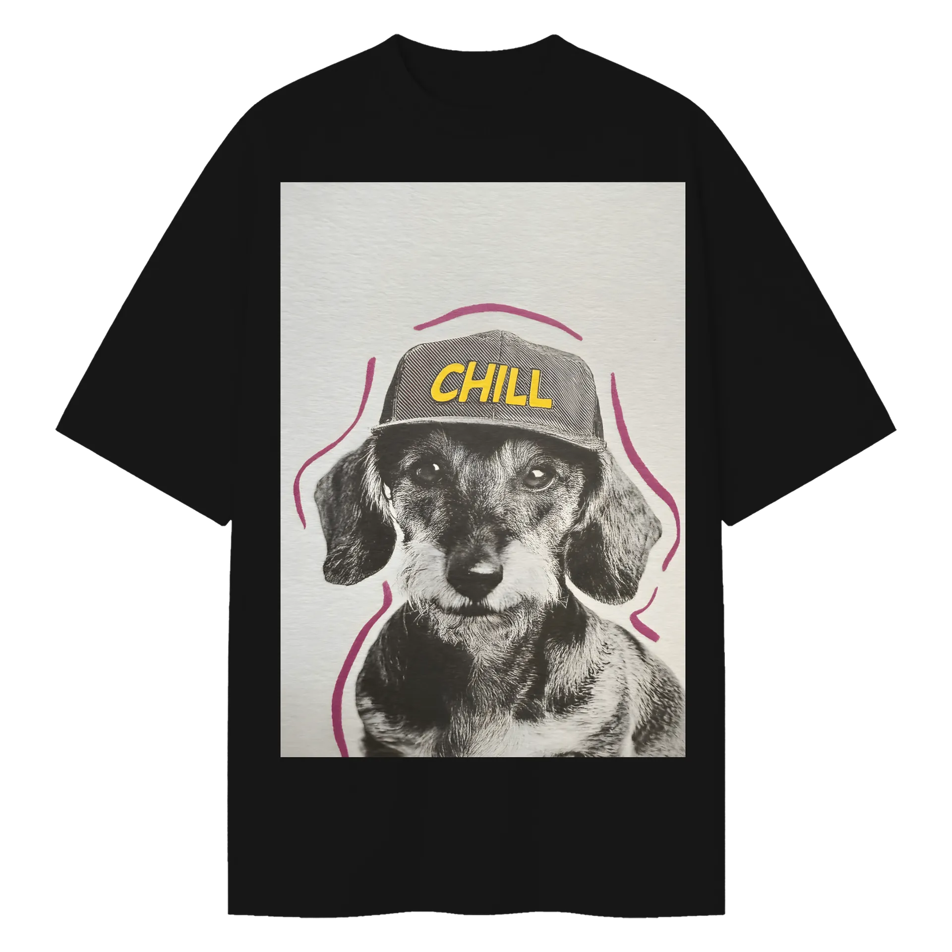 Camiseta Oversized Estampa Personalizada - Imagem 1