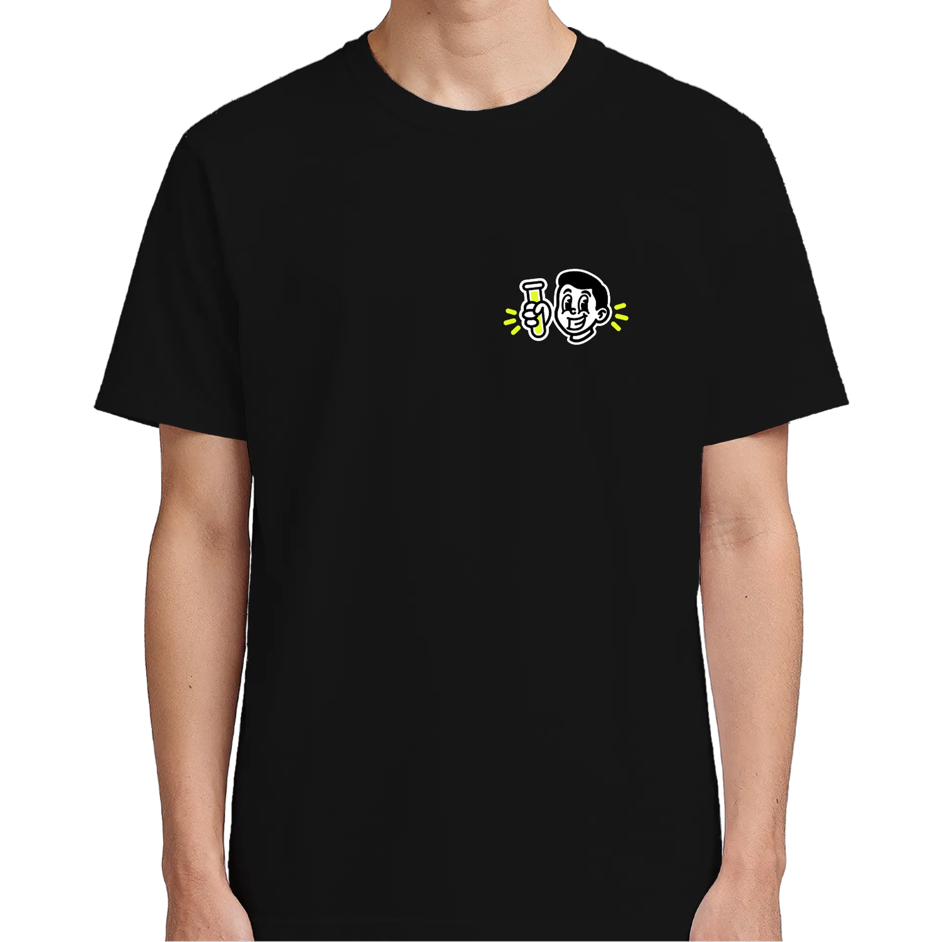 Camiseta - Caricatura MDQ de Menino da Química — imagem 4 de 6