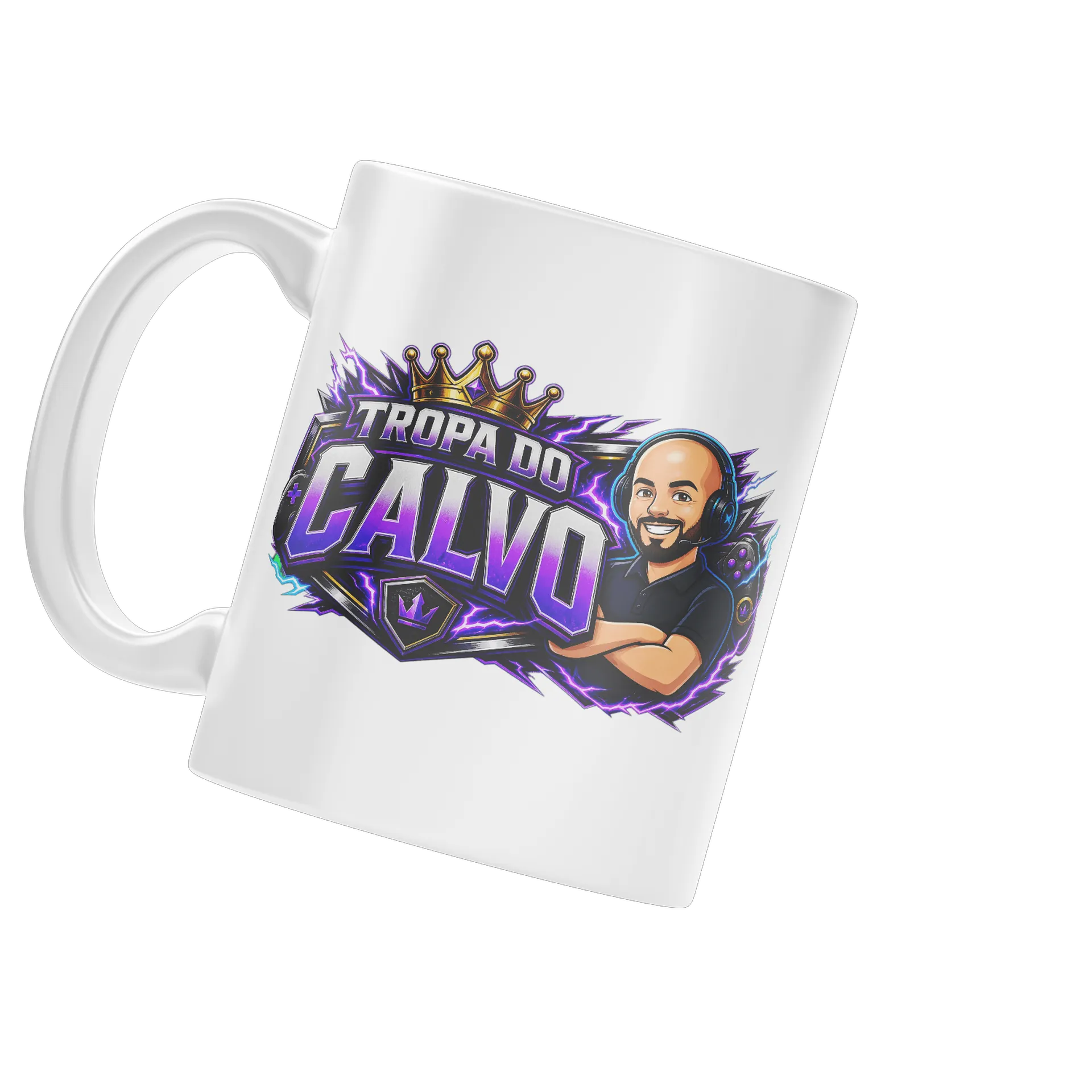 Caneca Oficial Tropa do Calvo de KingZolla — imagem 3 de 4