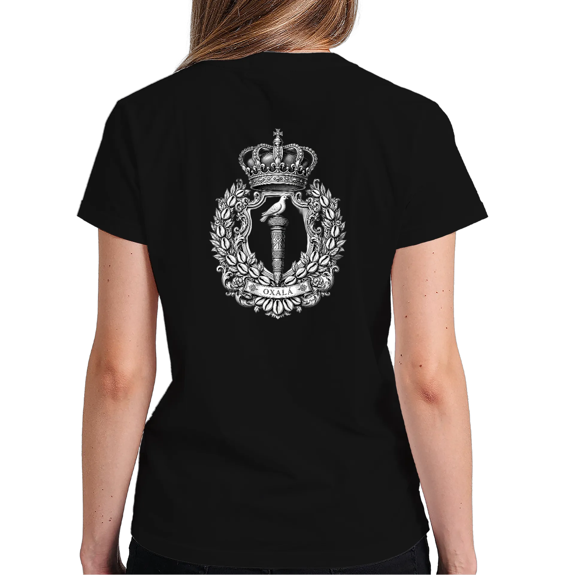 Camiseta orixá oxalá 100% Algodão - Imagem 5