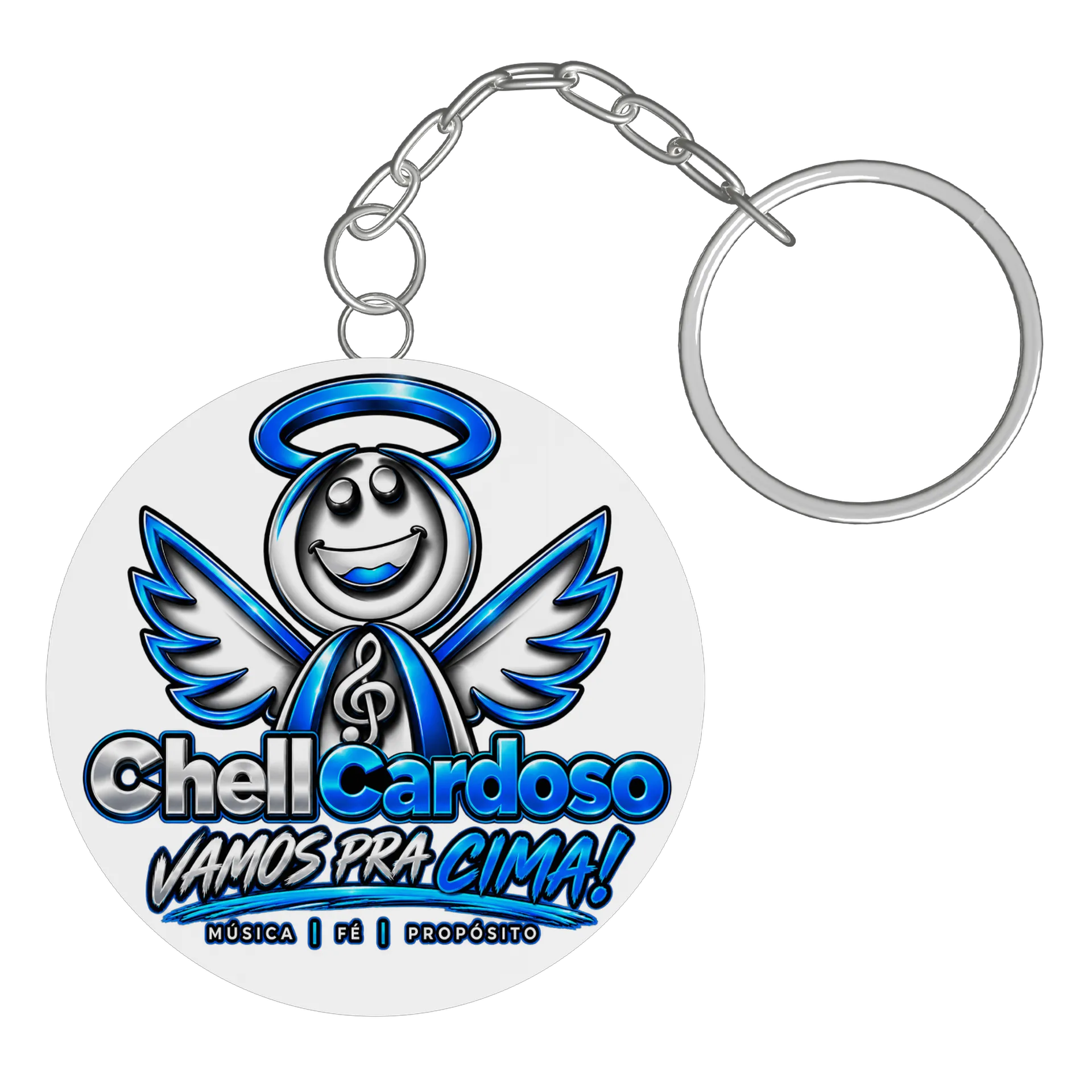 Chaveiro personalizado de Chell Cardoso — imagem 2 de 3