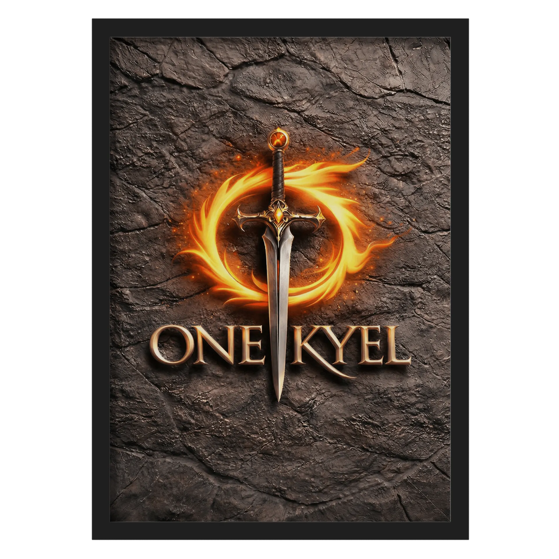Quadro Personalizado MDF e Vidro A3 de One Kyel