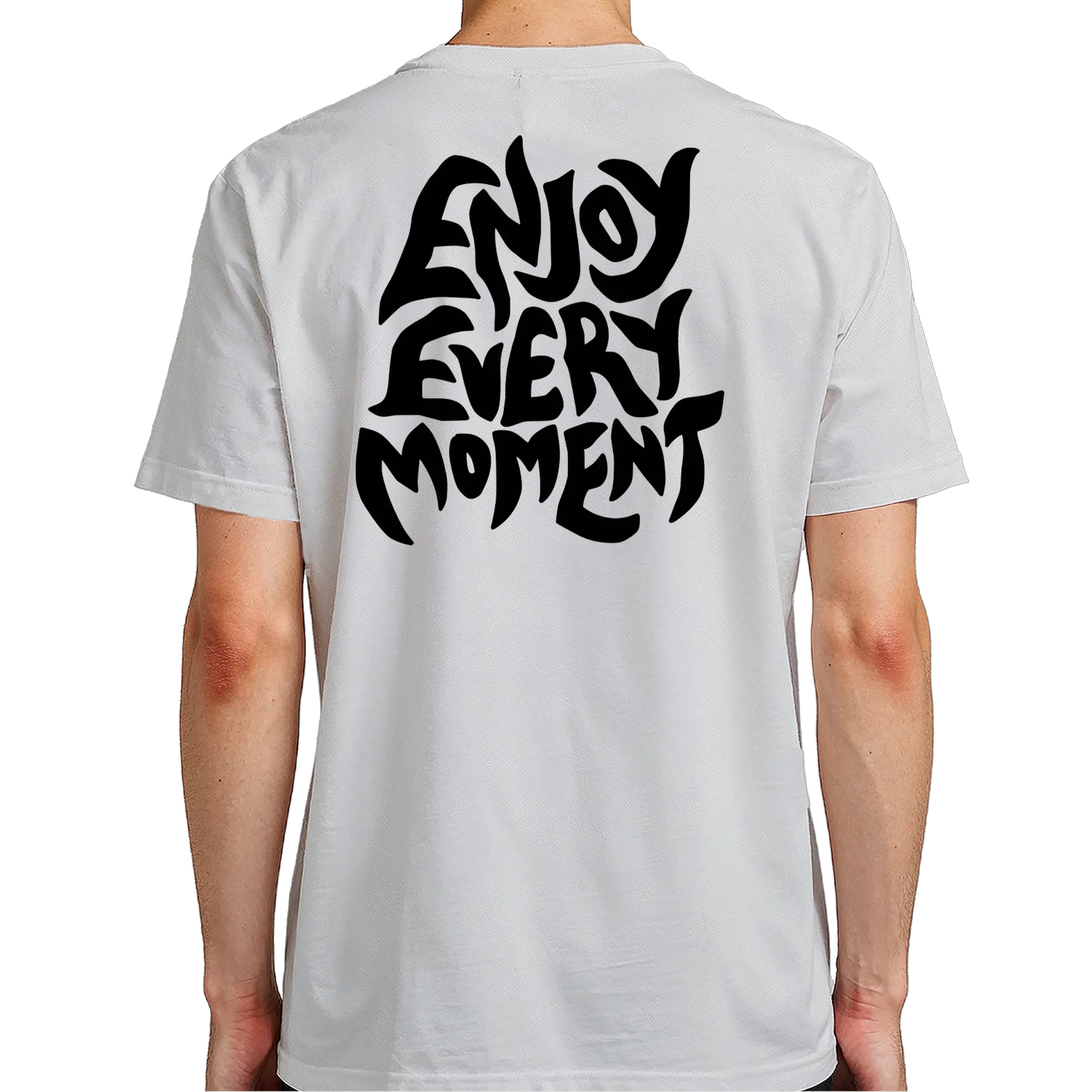 Camiseta Estampa Tipográfica Enjoy Every Moment Algodão de HEYHO! — imagem 4 de 6