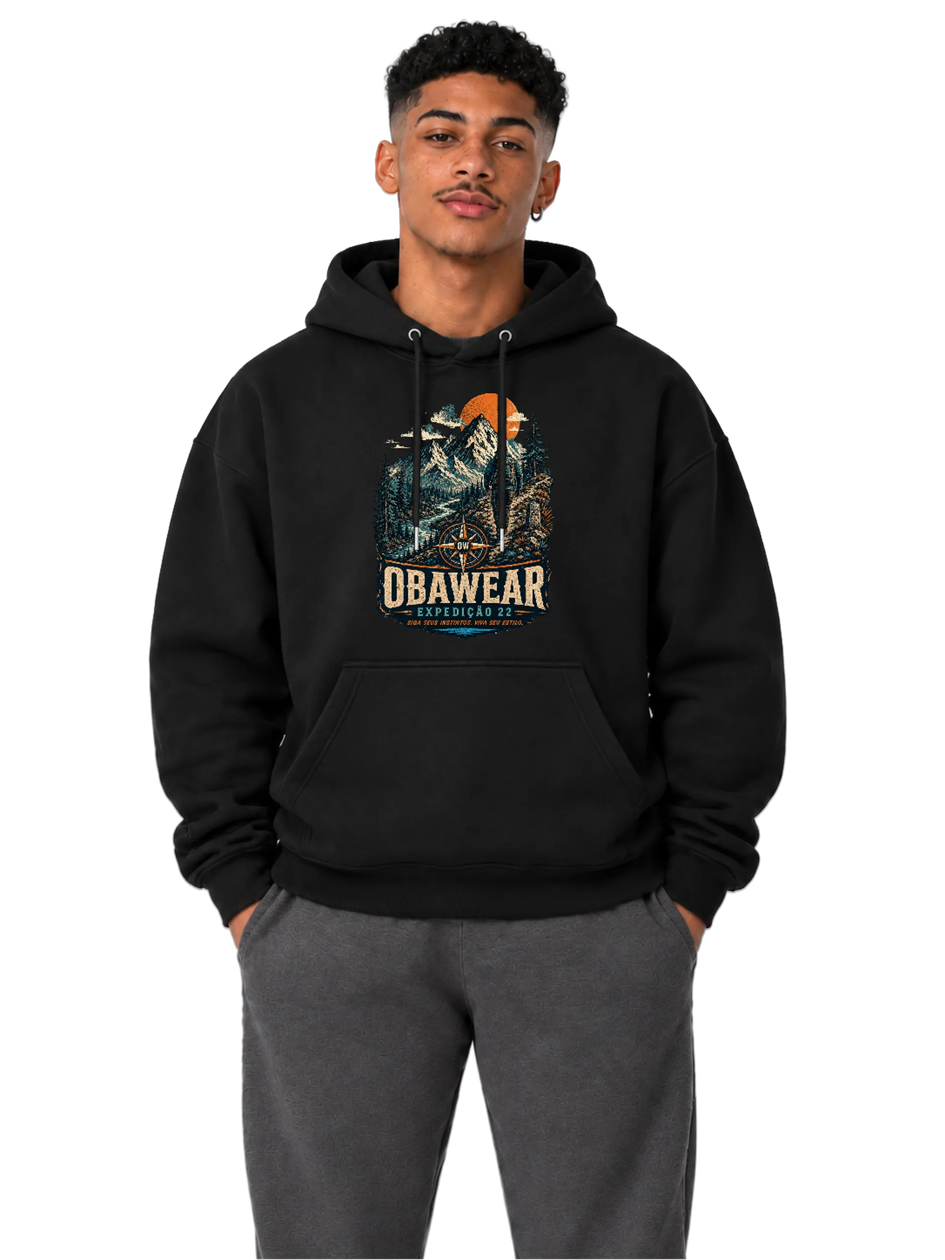 Blusa de moletom OBAWEAR Expedição  - Imagem 3