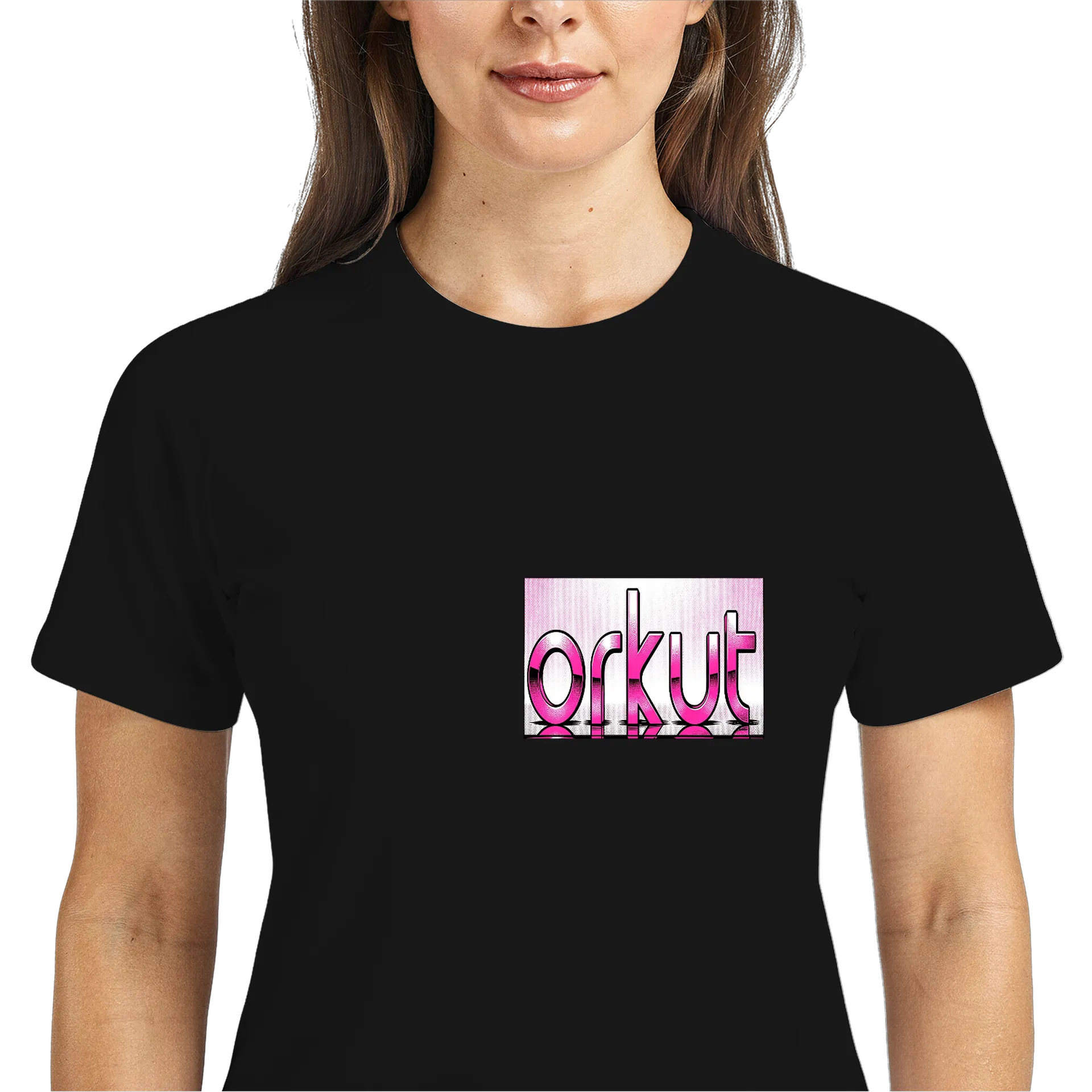 Camiseta Dry Fit Grunge Pink Logo Artita 100% Polyester - Imagem 3