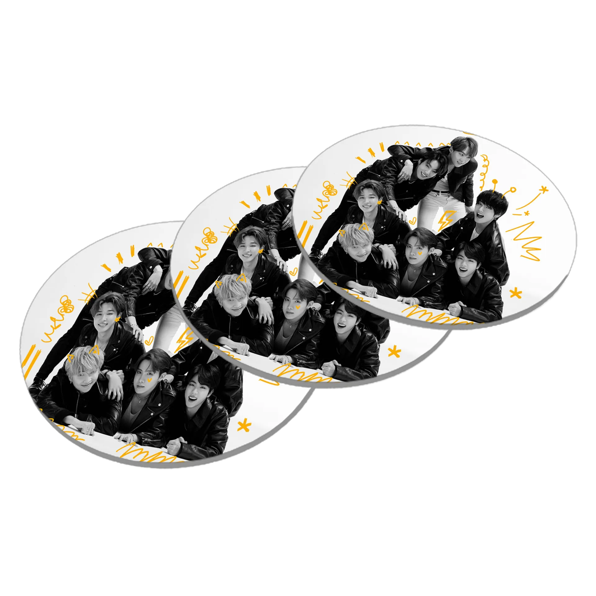 Porta-copos personalizado BTS  de Suelen — imagem 2 de 3
