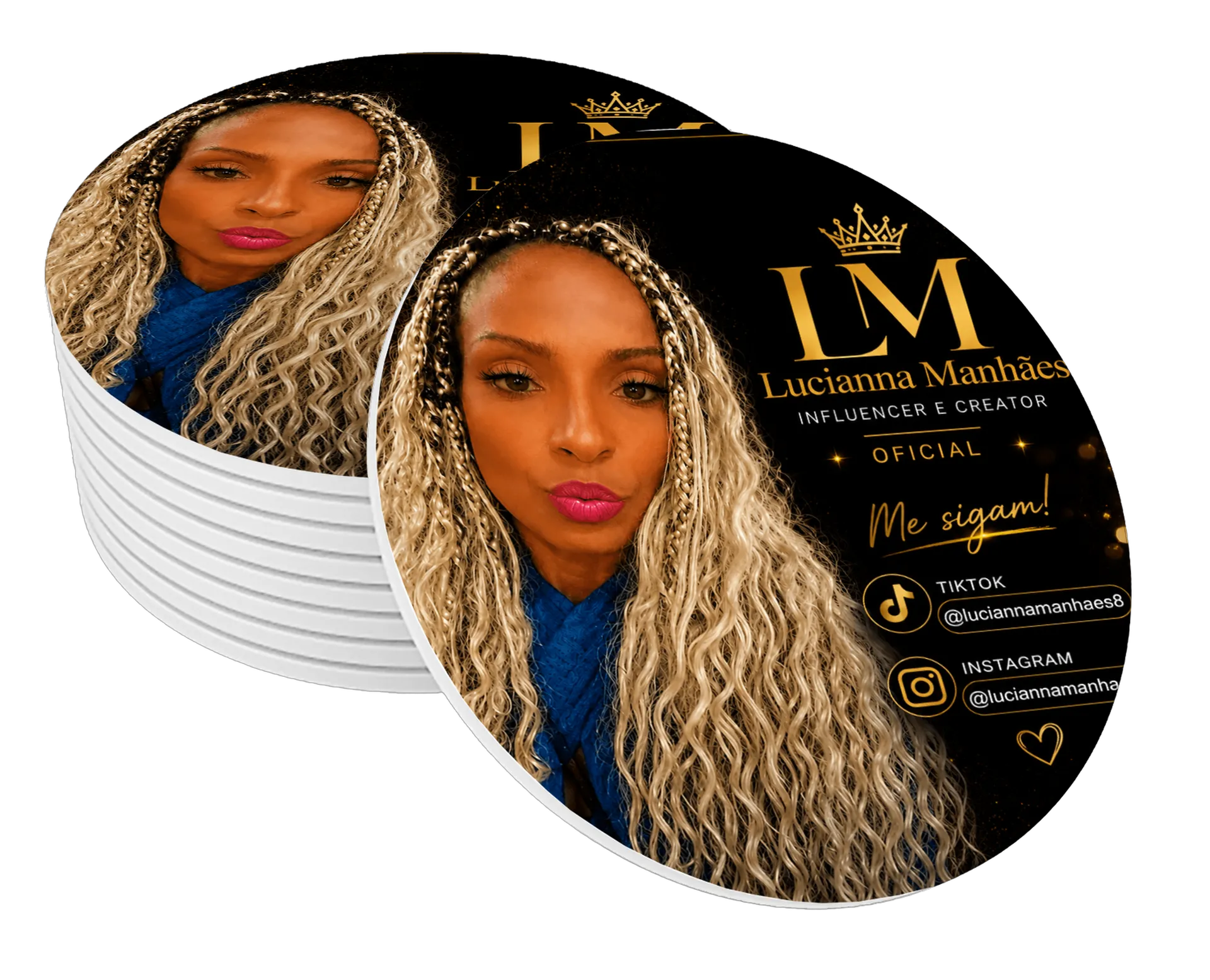 Porta-copos personalizado - Imagem 1