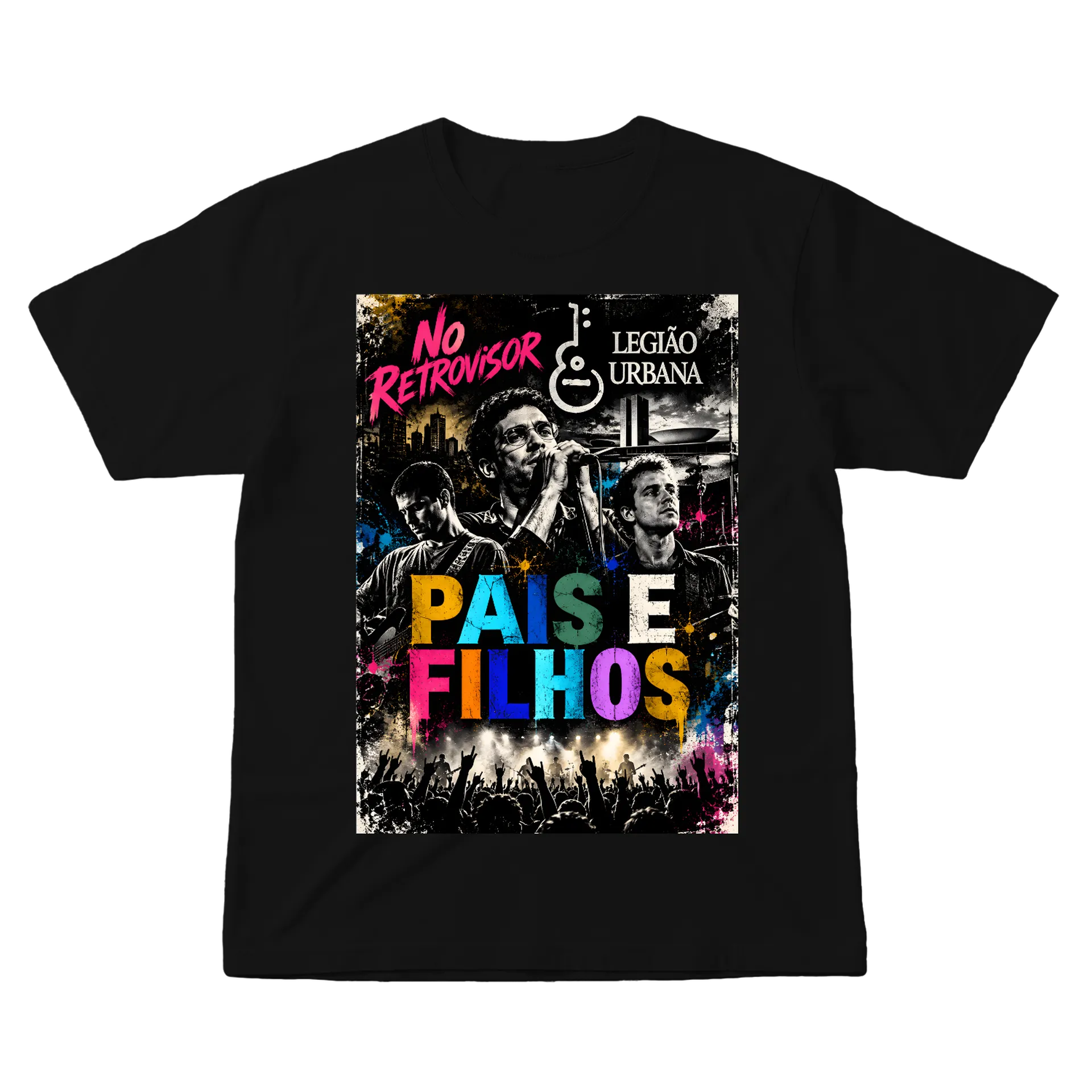 Camiseta Pais e Filhos Legião Urbana - Imagem 1