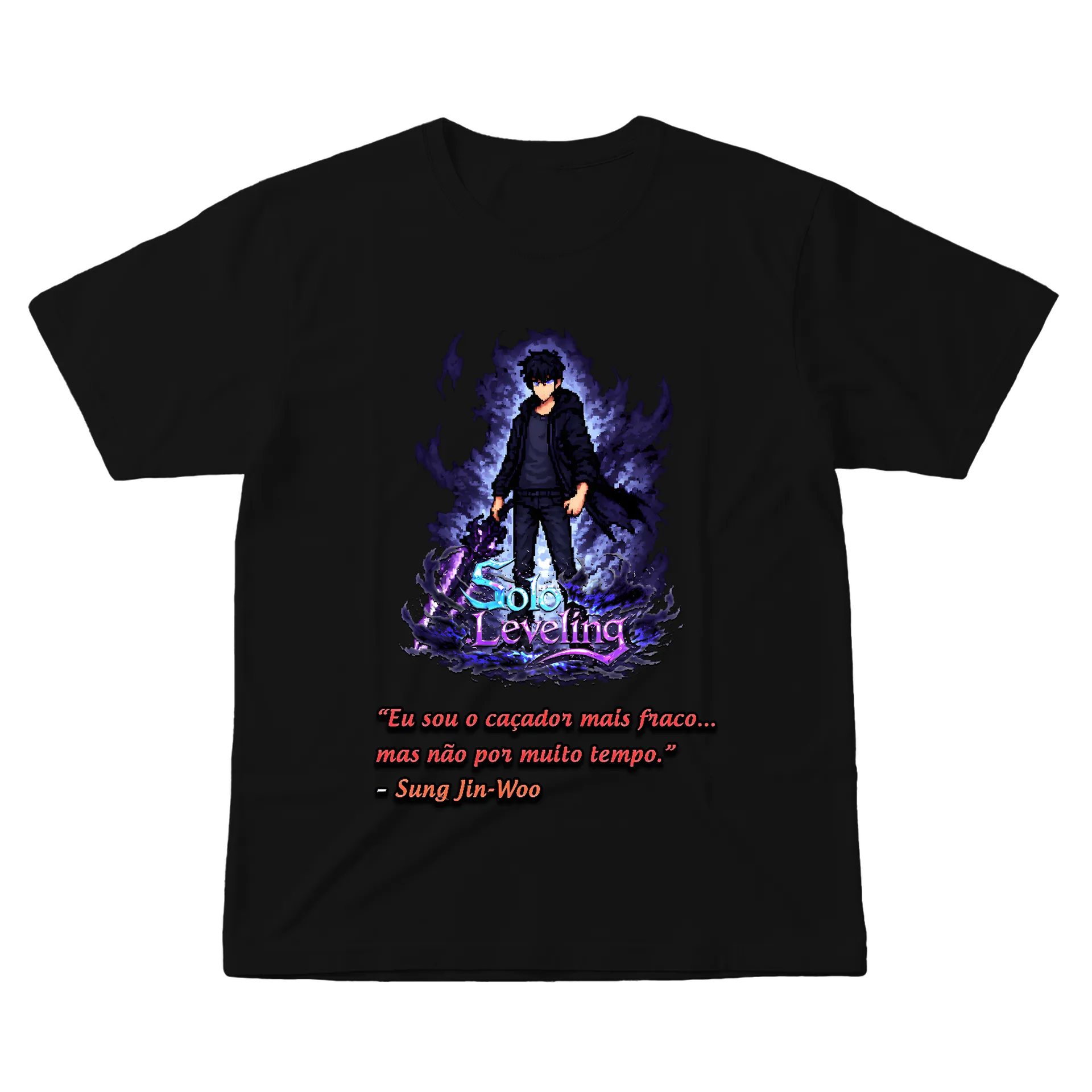 Camiseta (unissex) Solo Leveling - Imagem 1
