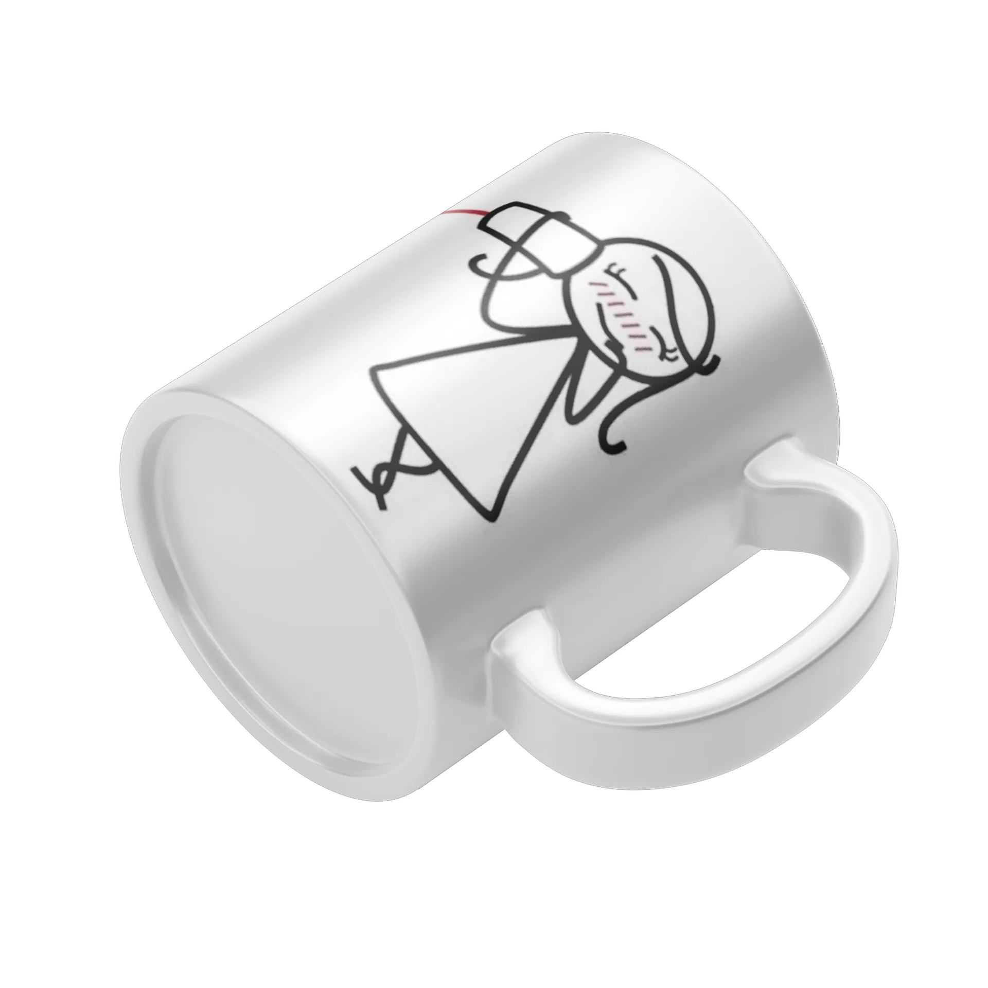 Caneca Porcelana Amor Comunicação 325ml - Imagem 4