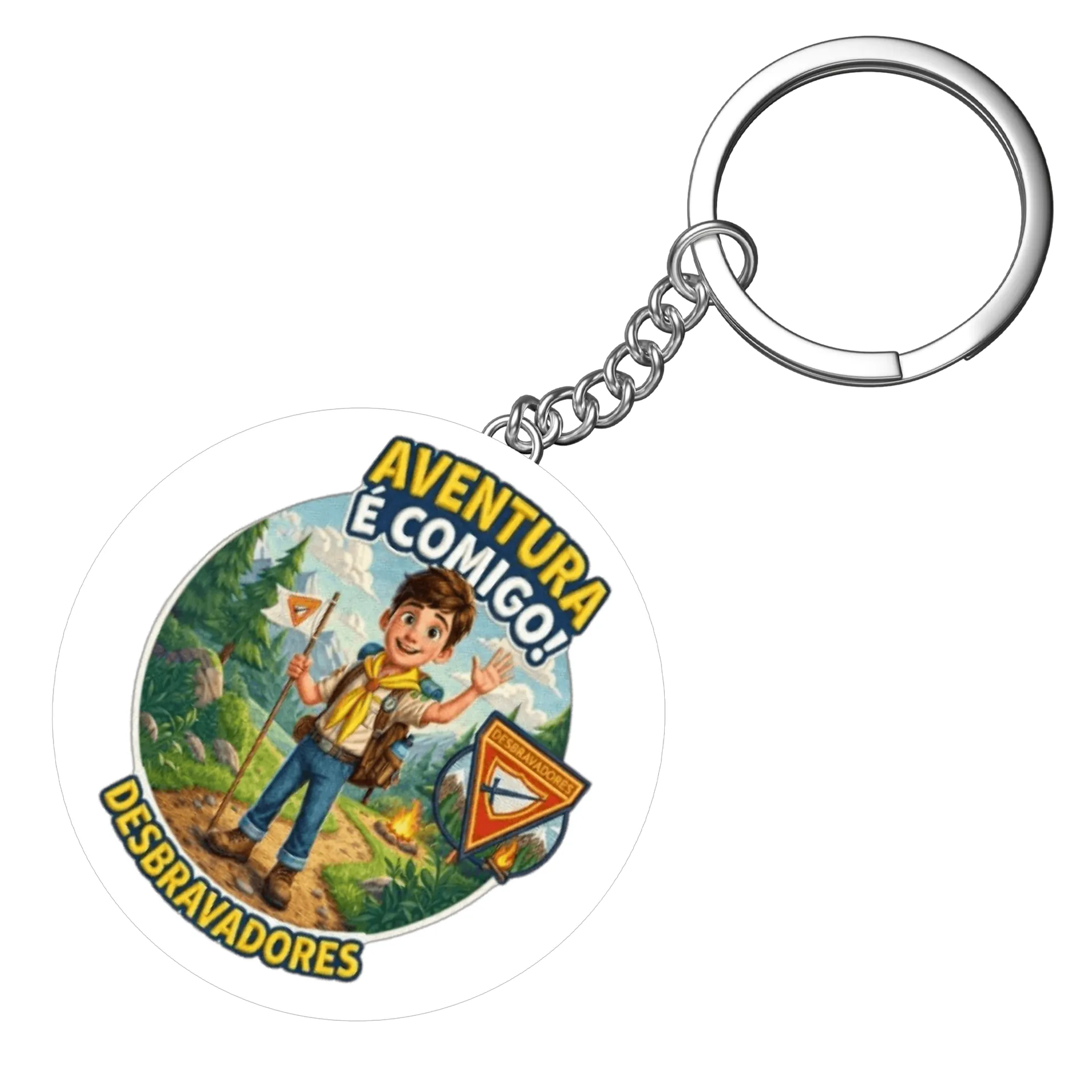 Chaveiro aventura dbv personalizado - Imagem 4