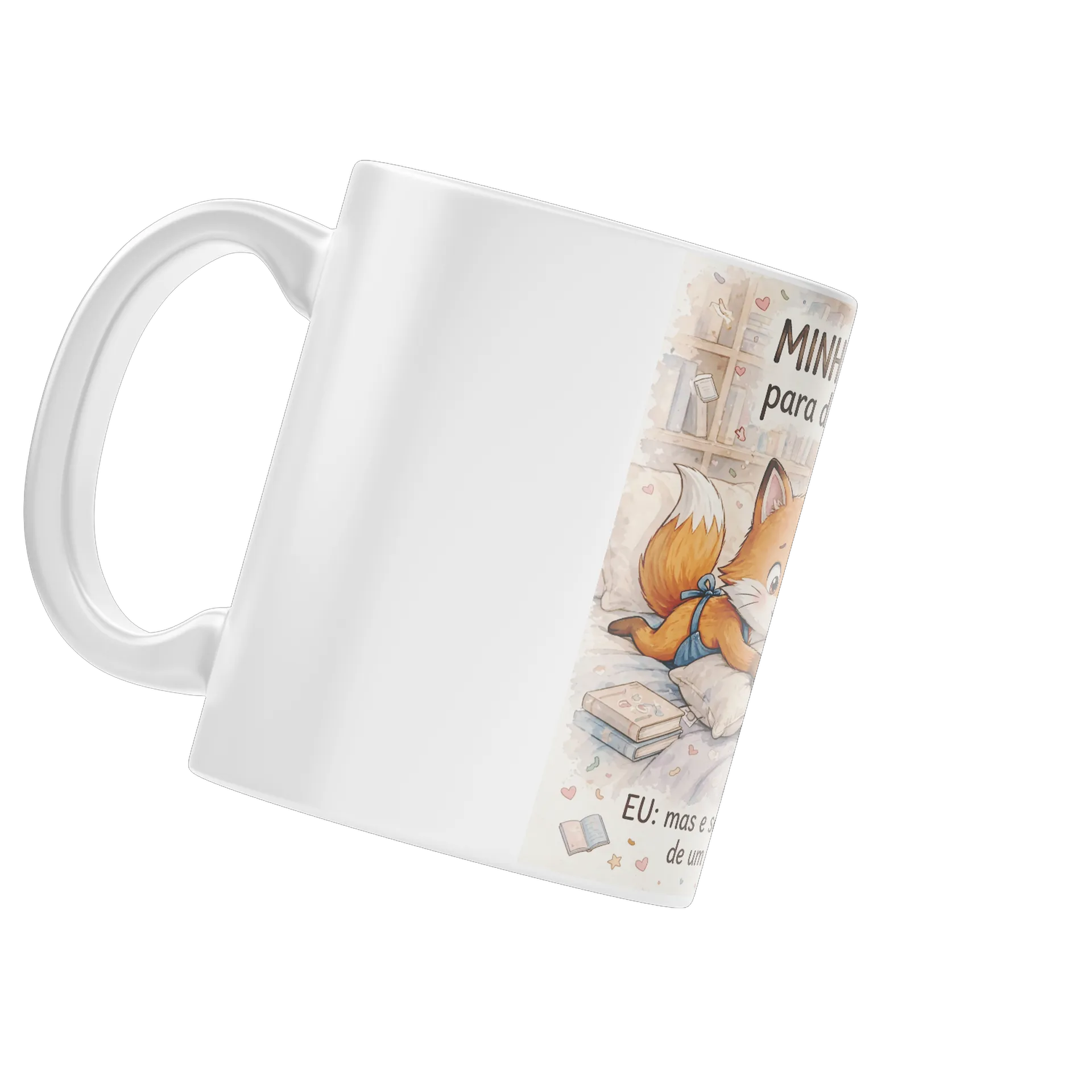 CANECA NÃO COMPRE LIVRO  - Imagem 3