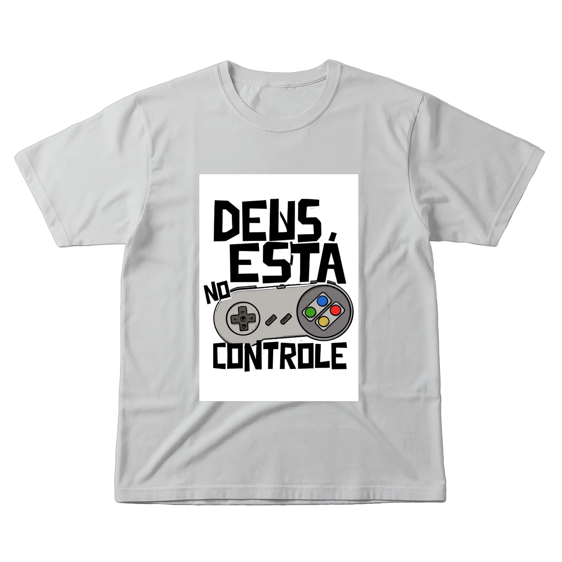 Camiseta Controle de Videogame 100% Algodão de Redeem Wear