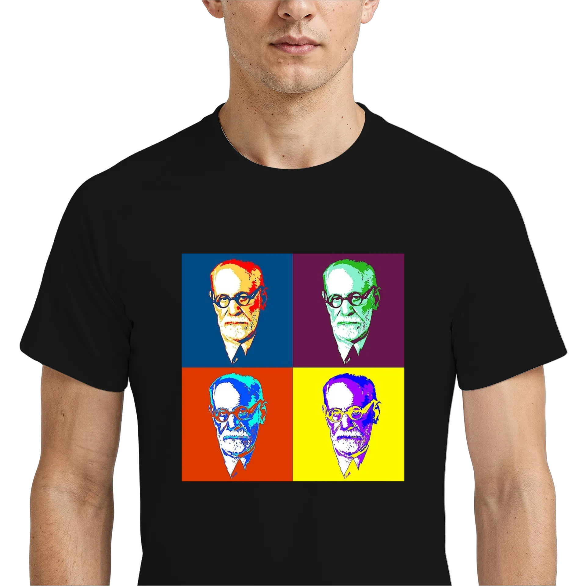 Camiseta Dry Fit Estampa Psicologia Colorida 100% Polyester - Imagem 4