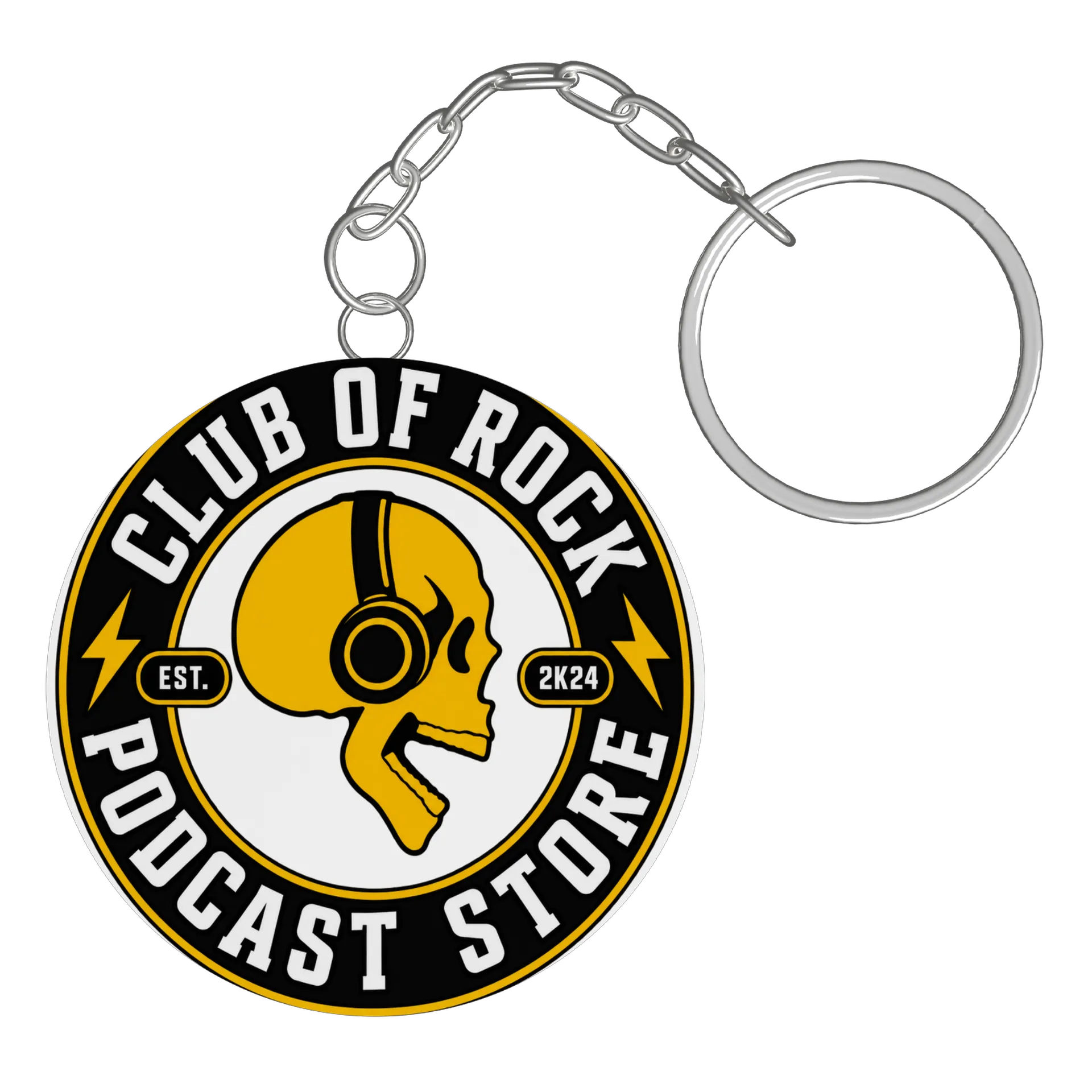 Chaveiro CFRPS de Club Of Rock Podcast Store  — imagem 2 de 3