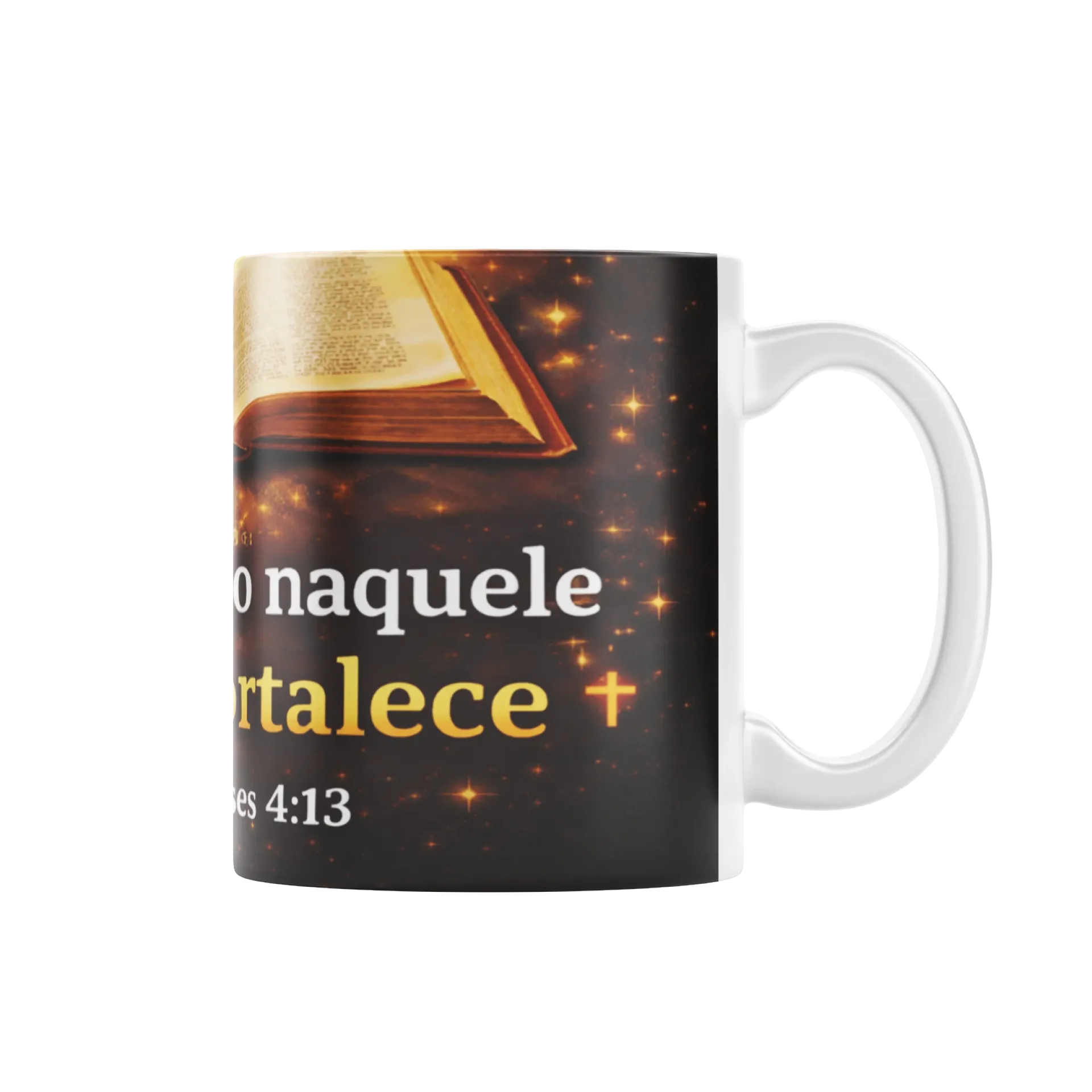 Caneca filipenses 4:13 de David