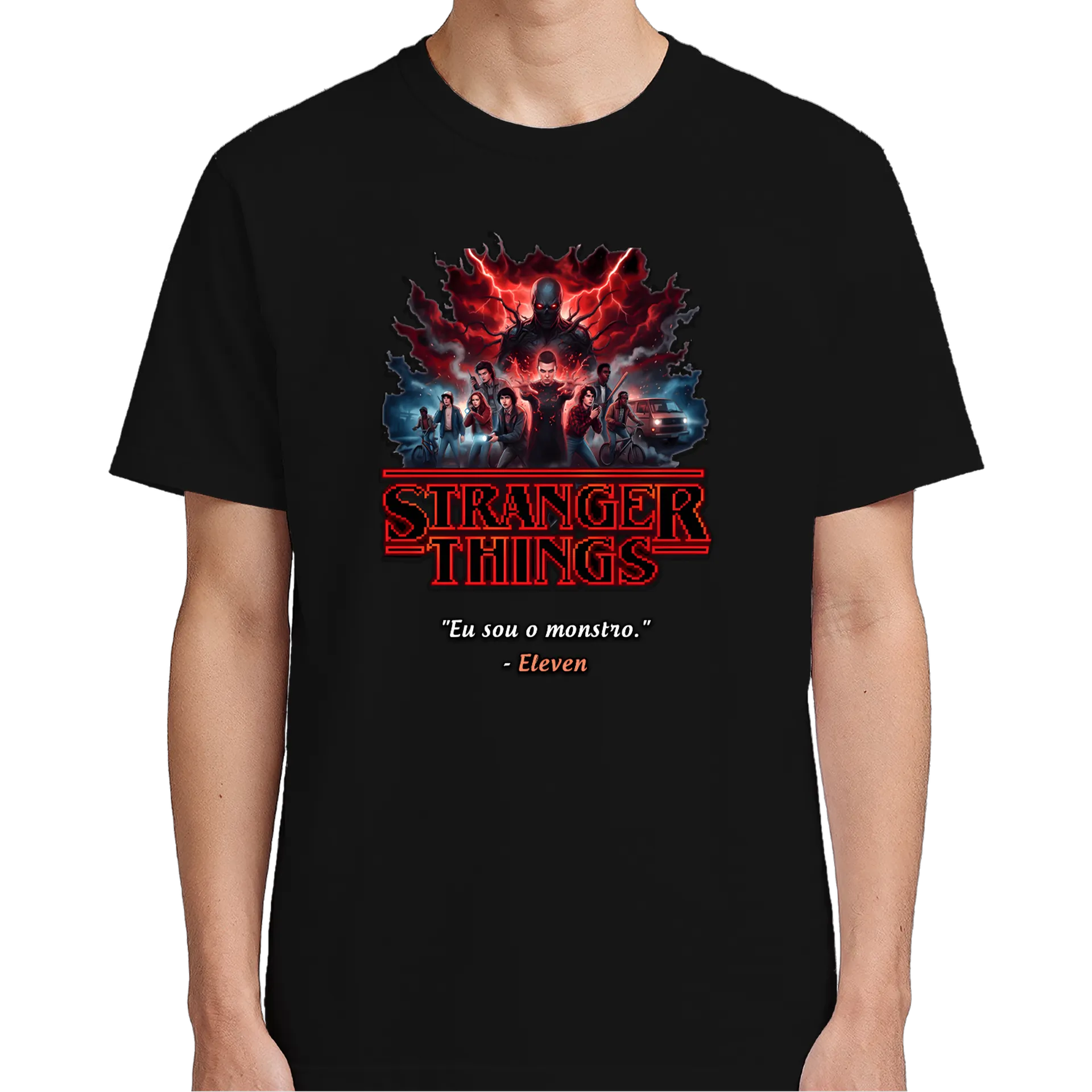 Camiseta (unissex) Stranger Things - Imagem 4