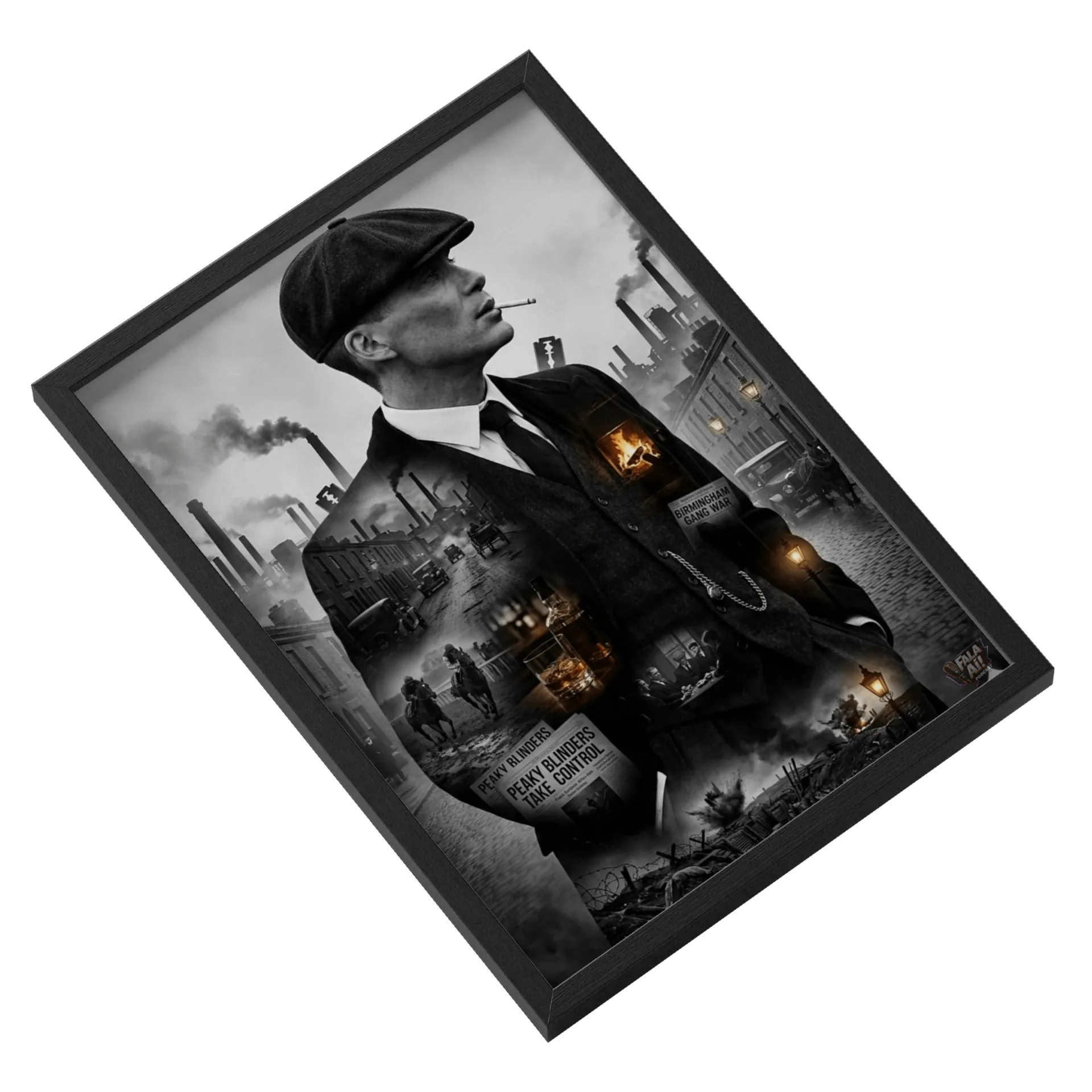 Quadro A3 personalizado Peaky Blinders - Imagem 2