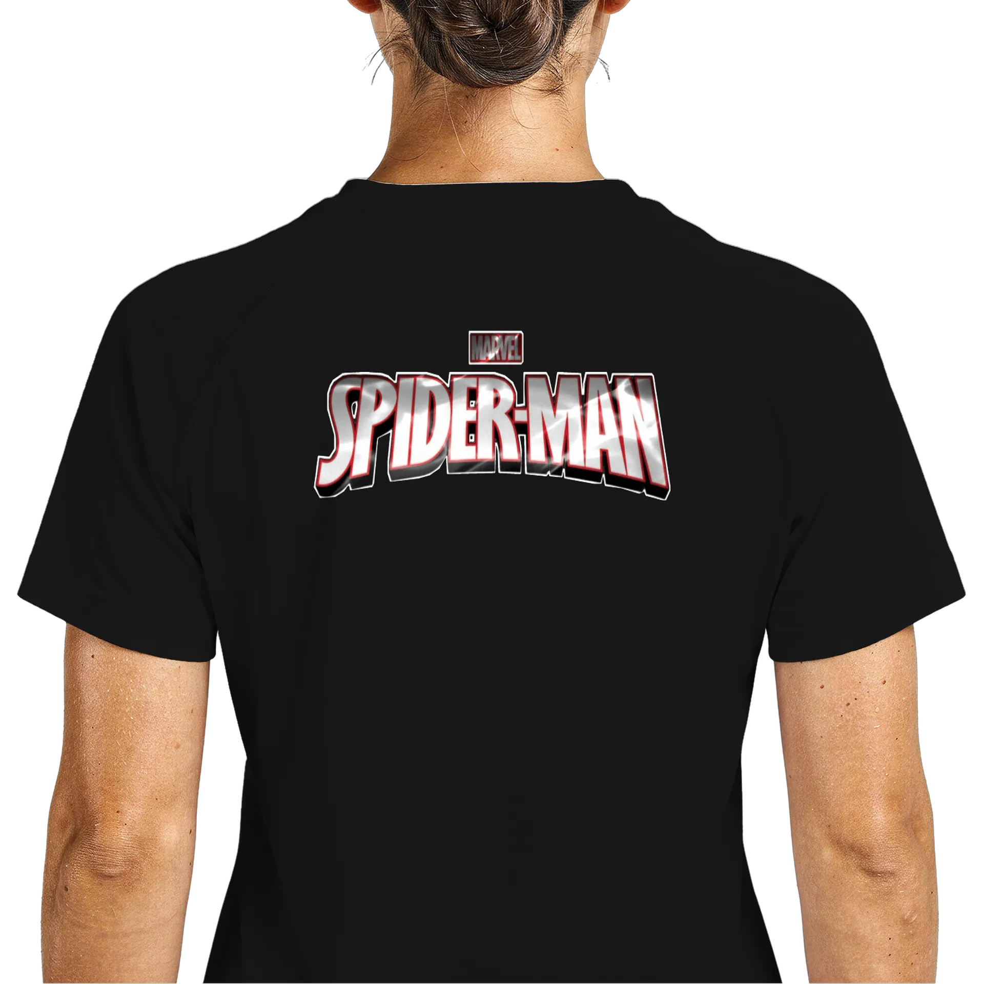 Camiseta Dry Fit Aranha Vermelha Estampa Personalizada - Imagem 5