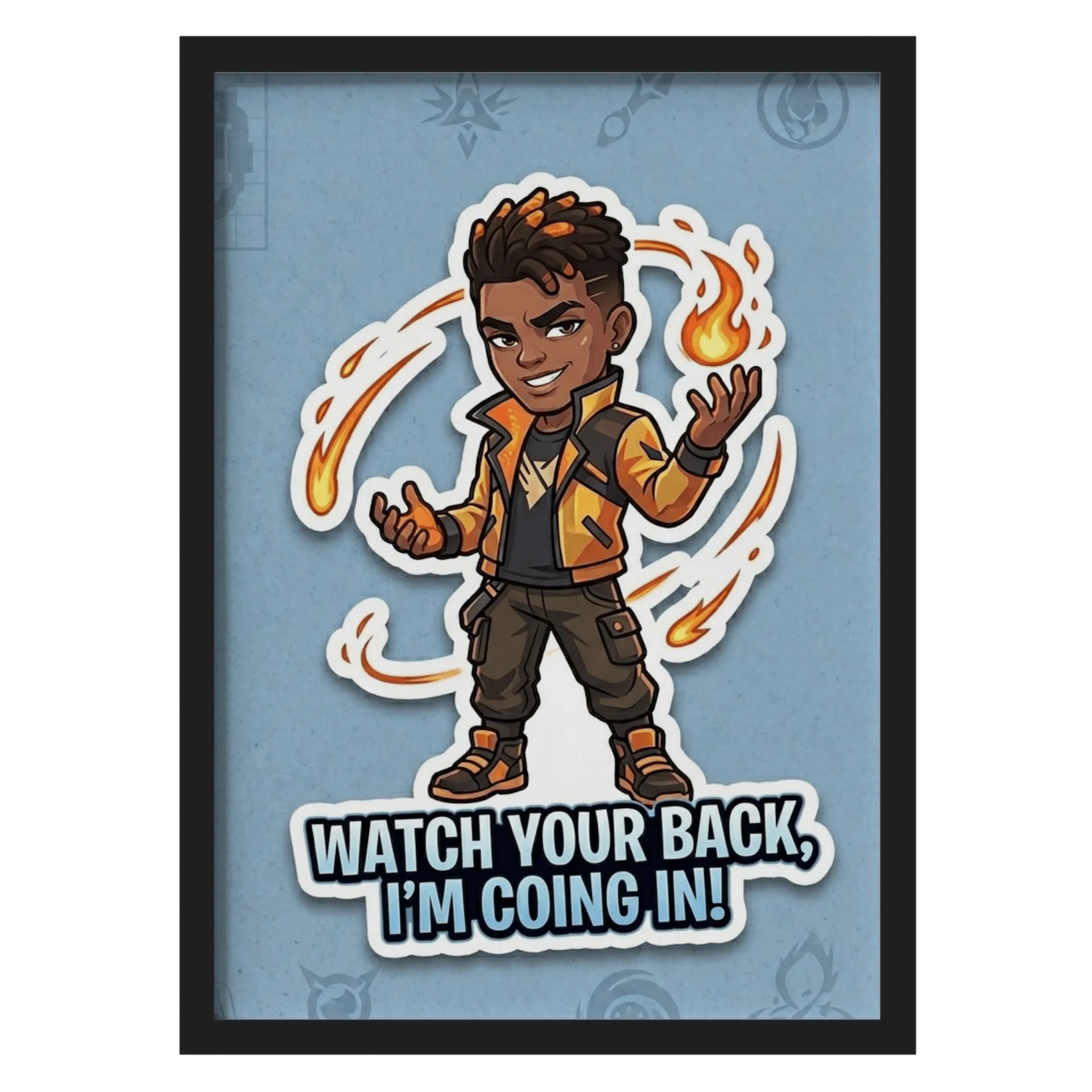 Quadro A3 personalizado de GamersLove