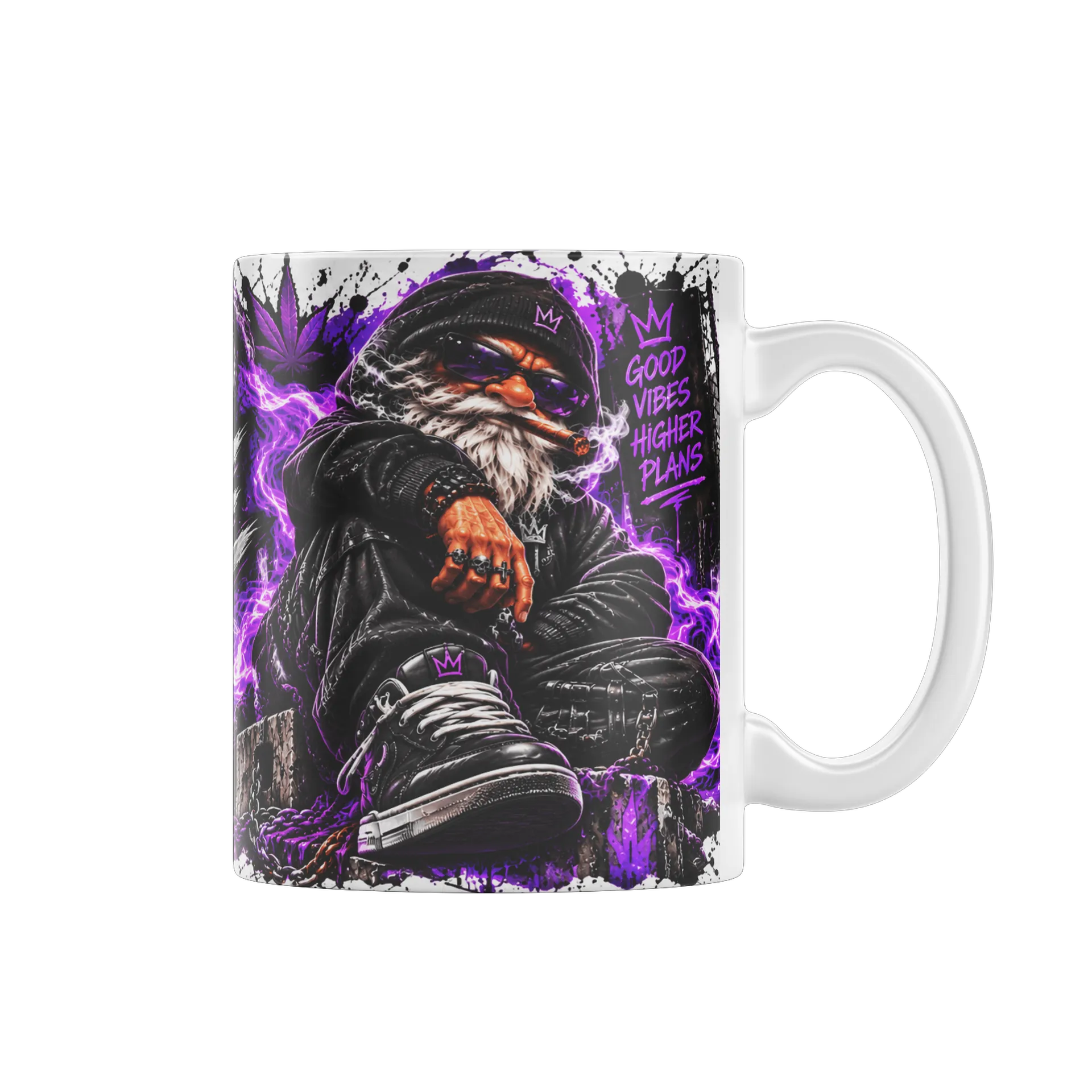 Caneca gnomoSmok Roxa 325ml de Lailson — imagem 1 de 4