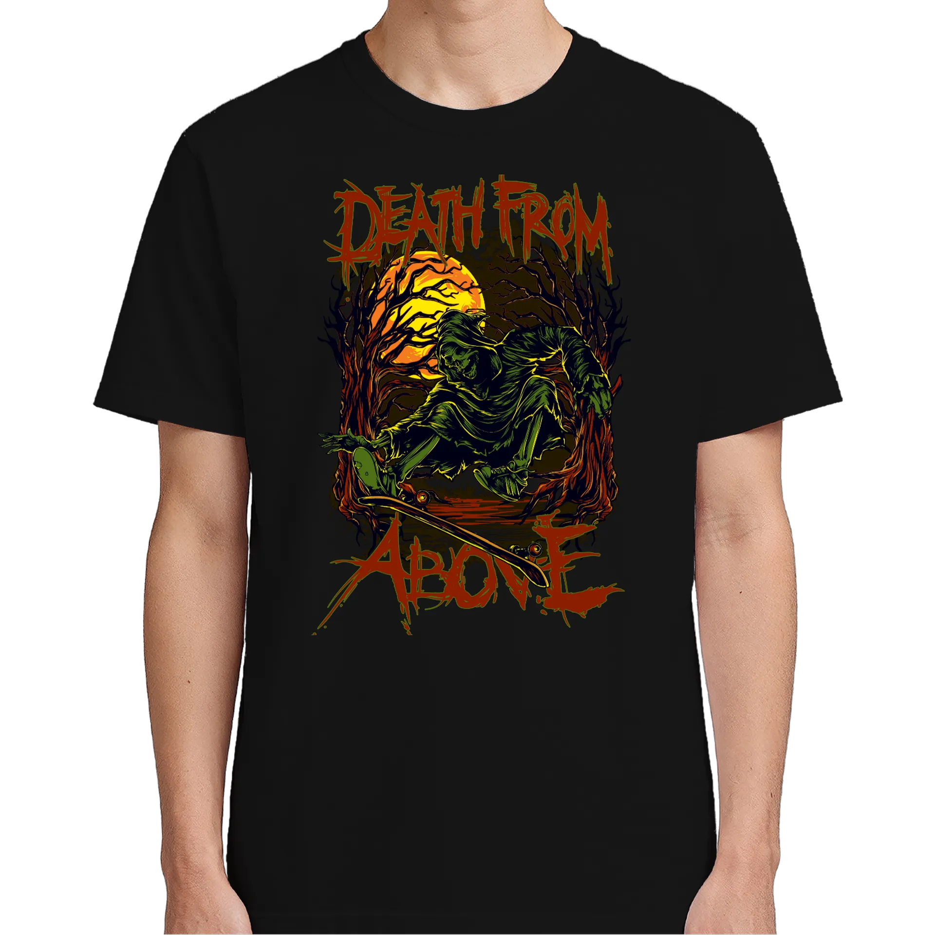Camiseta Death Strain Ilustration 100% Algodão - Imagem 5