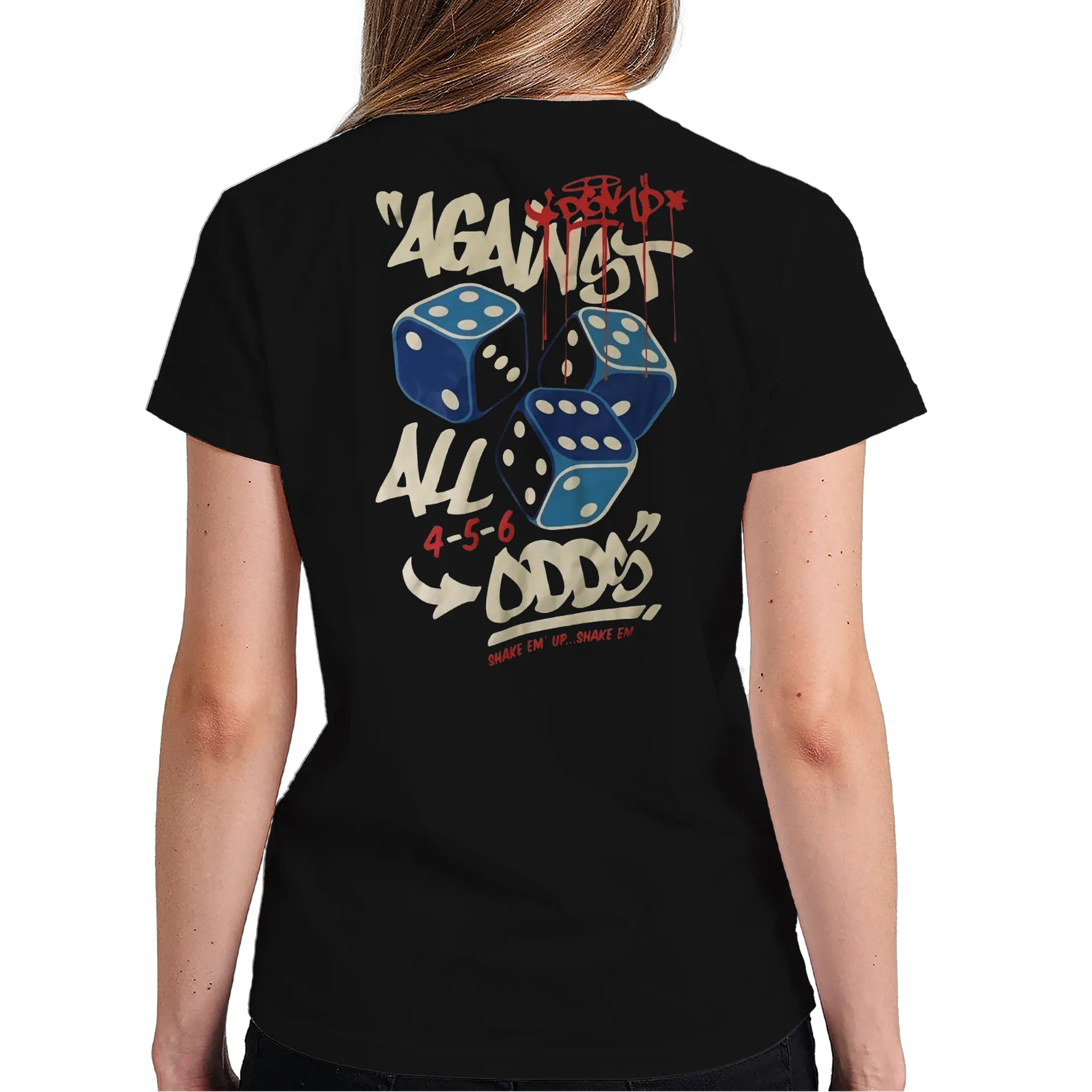 Camiseta Dados Estilo Graffiti - Imagem 6