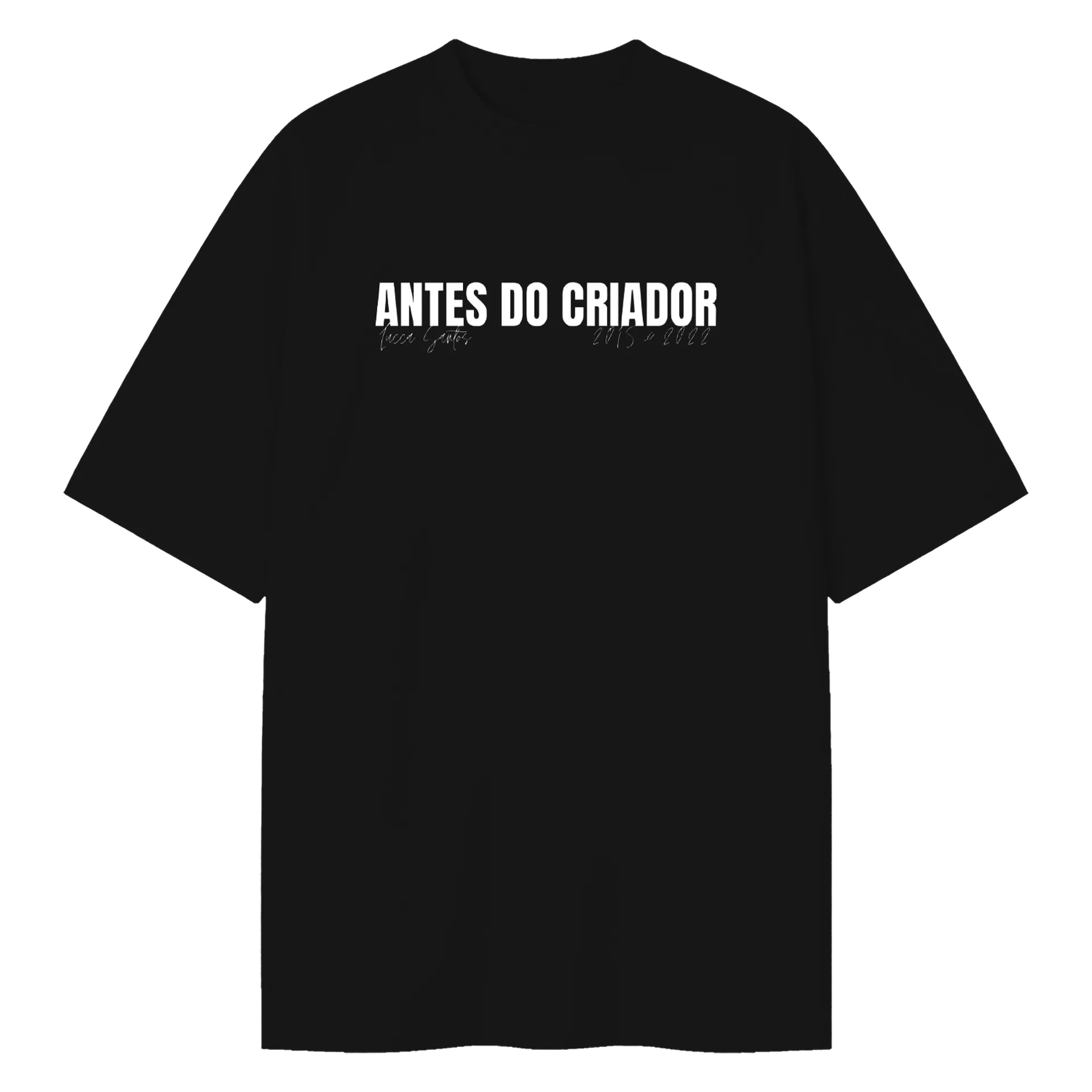 ANTES DO CRIADOR #4: Camiseta Oversized: Lucca Santos - Imagem 1