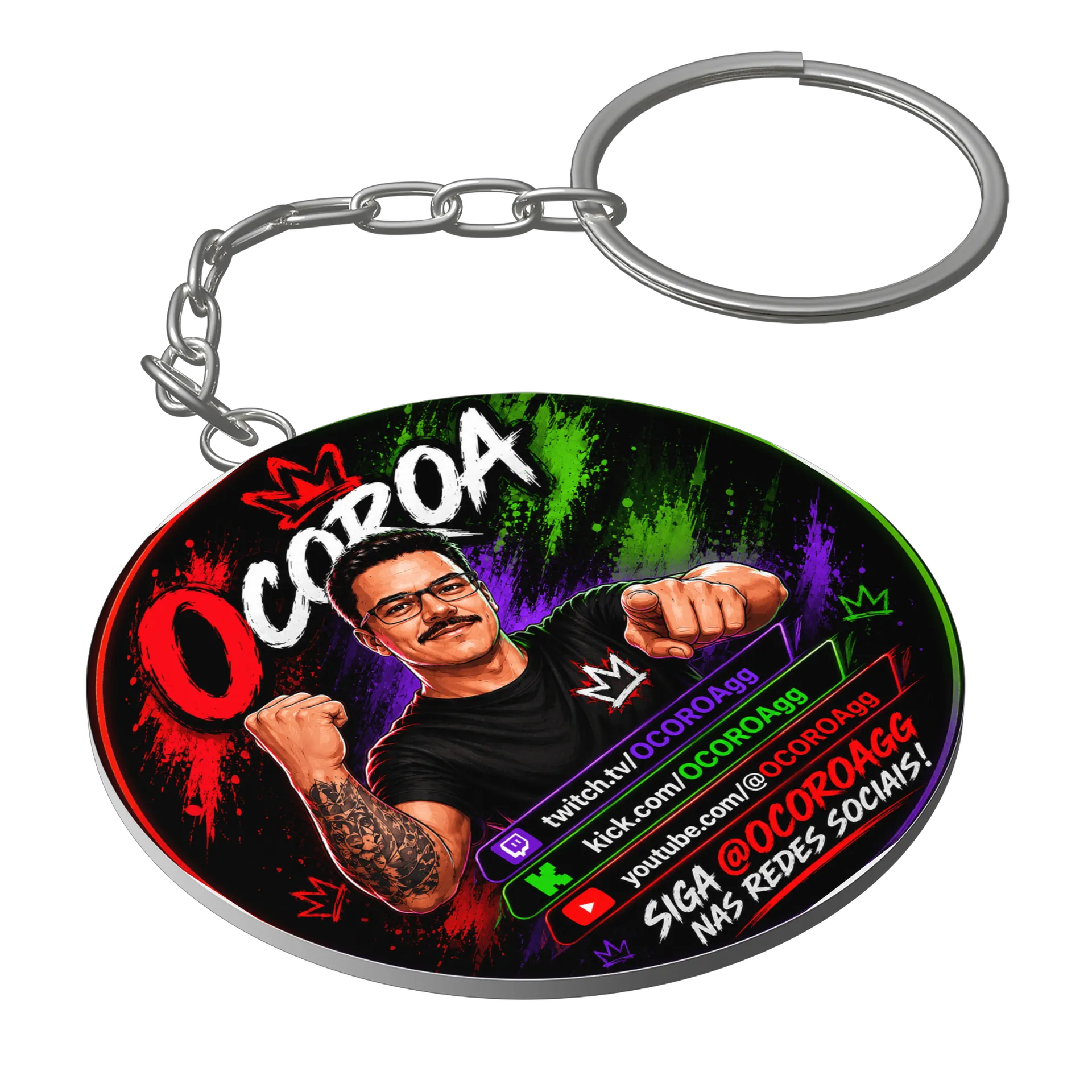 Chaveiro: O COROA de O COROA