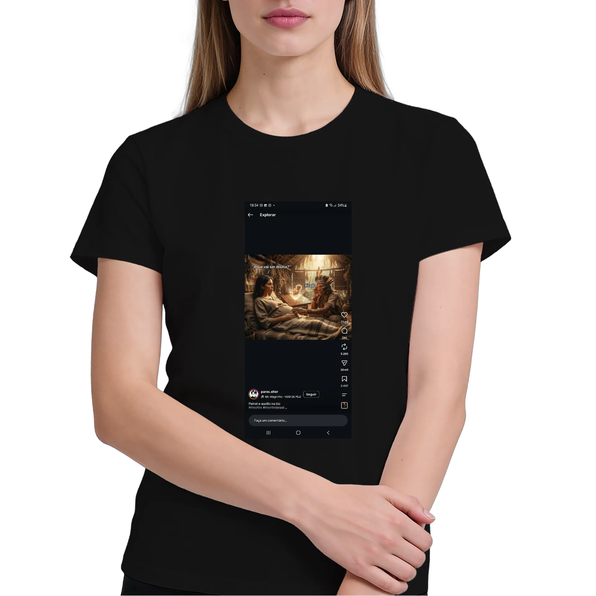Camiseta personalizada do ff - Imagem 3