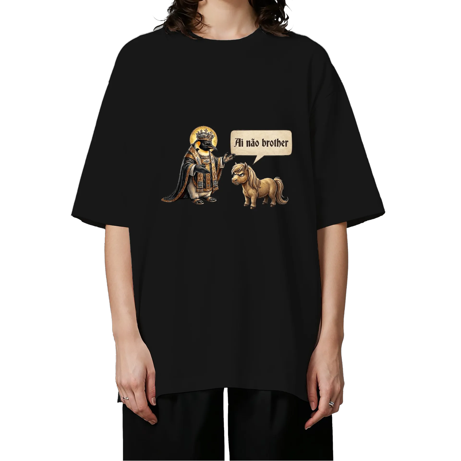 Camiseta Oversized poney - Imagem 3