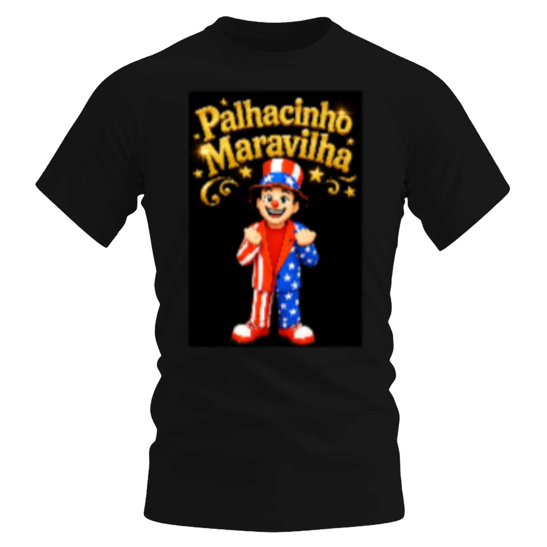 Camiseta Dry Fit Palhacinho Maravilha 100% Polyester de Loja Palhacinho Maravilha 
