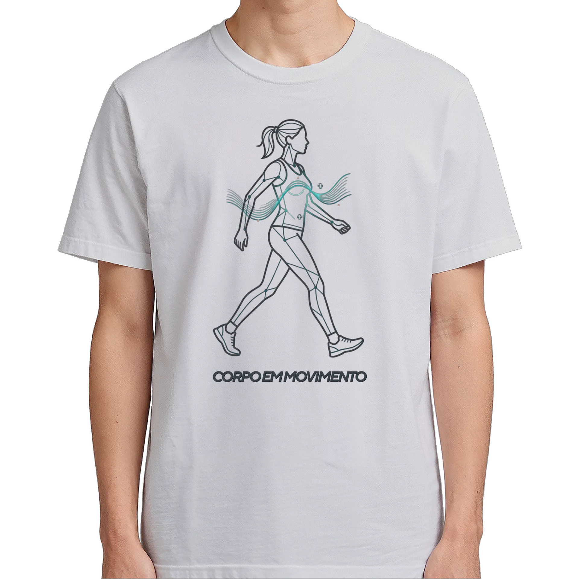 Camiseta Mulher em Movimento 100% Algodão - Imagem 5