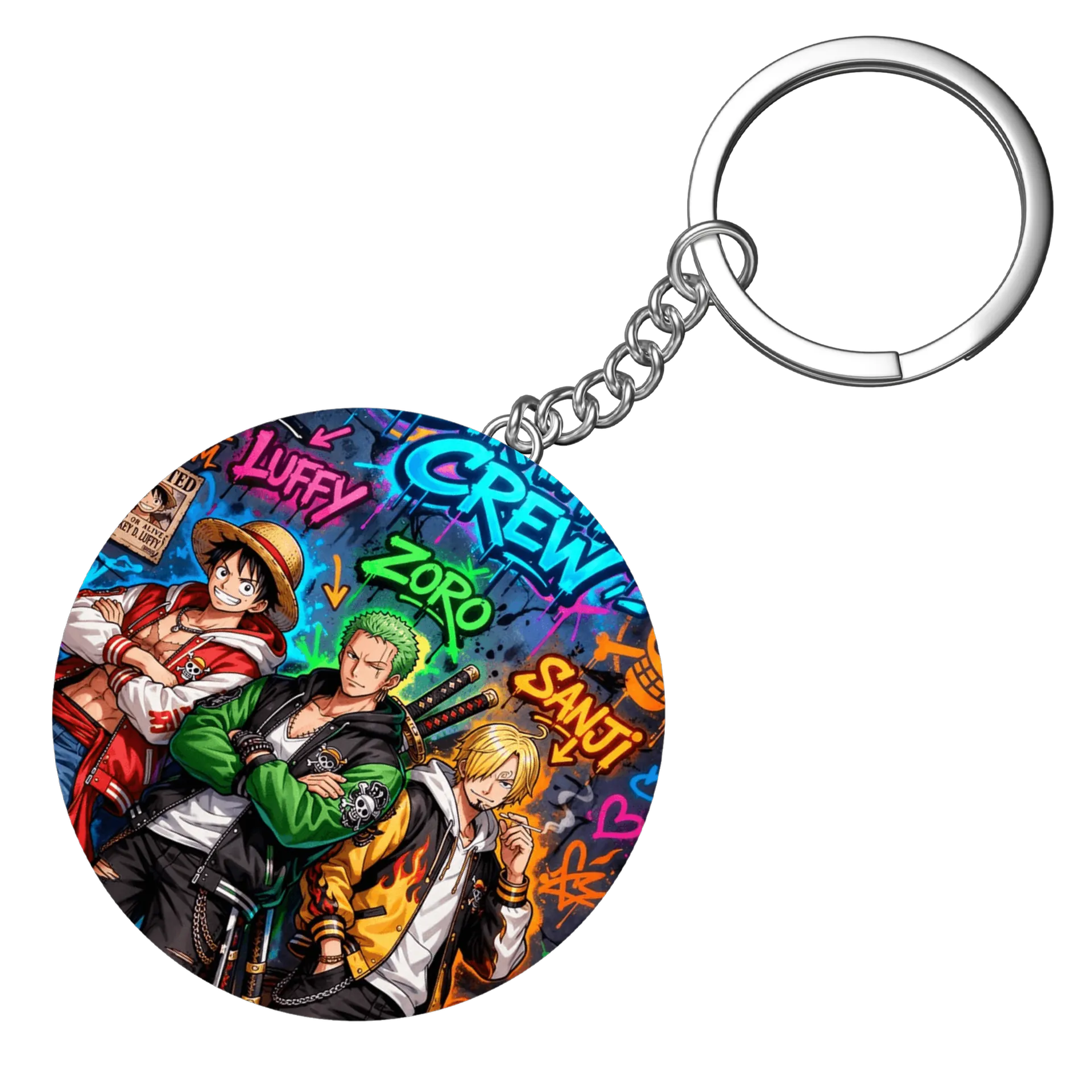 Chaveiro personalizado One Piece - Imagem 4