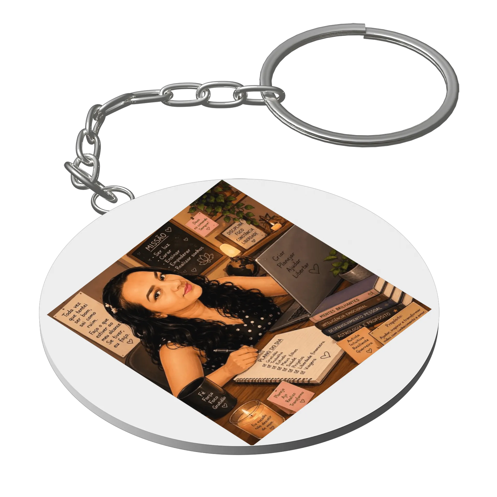 Chaveiro personalizado de adrianna — imagem 1 de 3