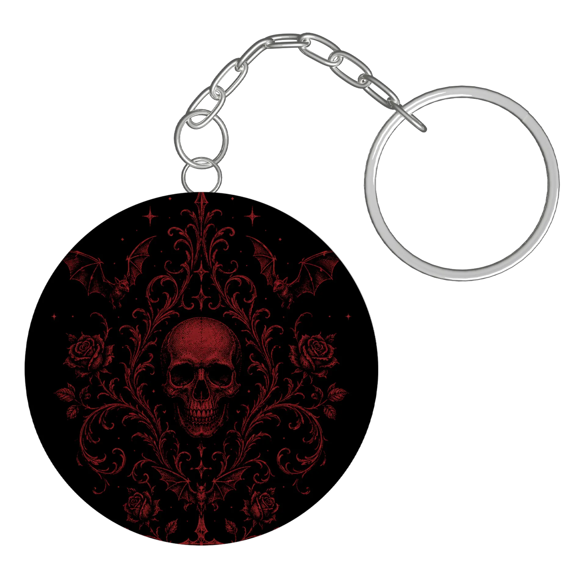 Chaveiro Dark Skull de Abby — imagem 2 de 3