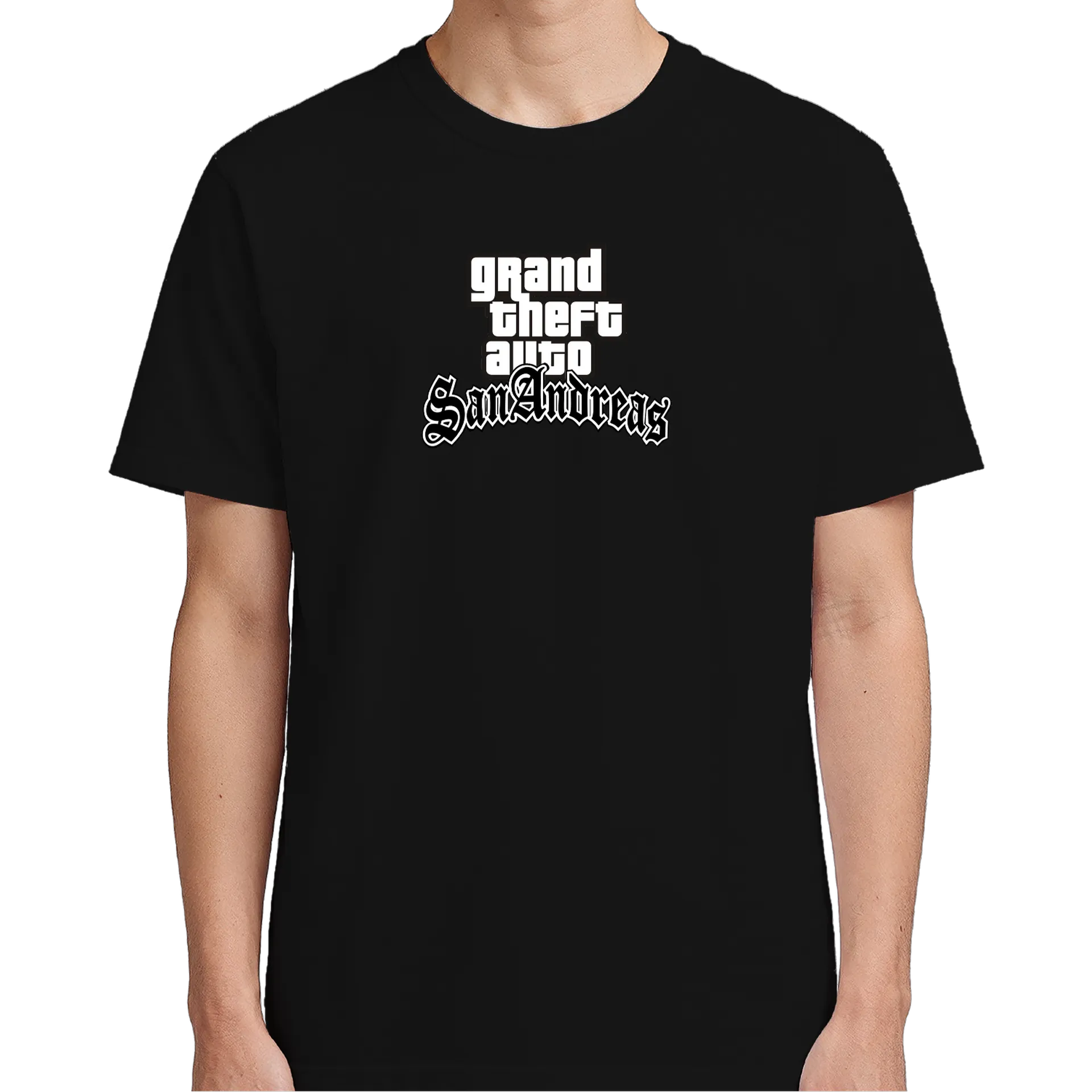 Camiseta Estampa Grand Theft Auto San Andreas 100% Algodão - Imagem 5