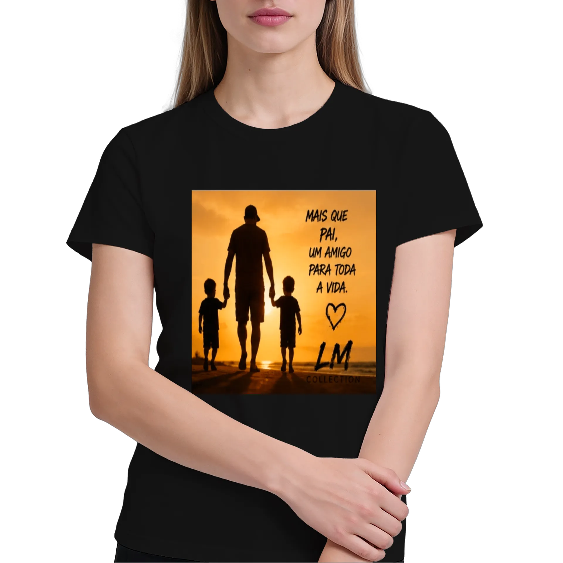 Camiseta Mais Que Pai 100% Algodão - Imagem 4