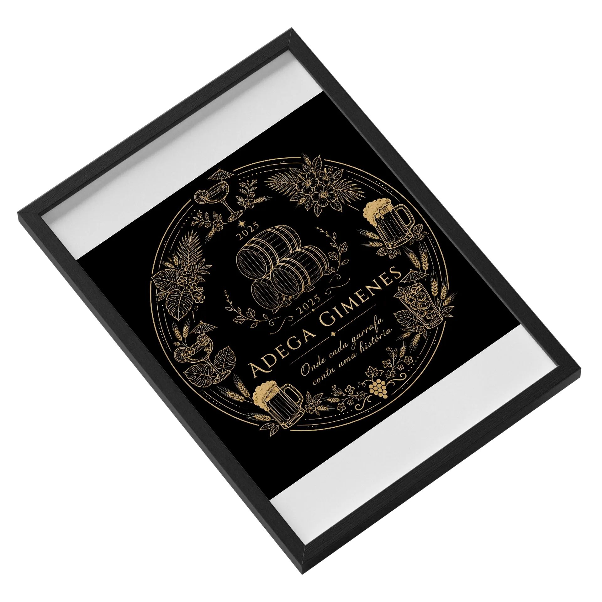 Quadro A3 personalizado Com Vidro - Imagem 2