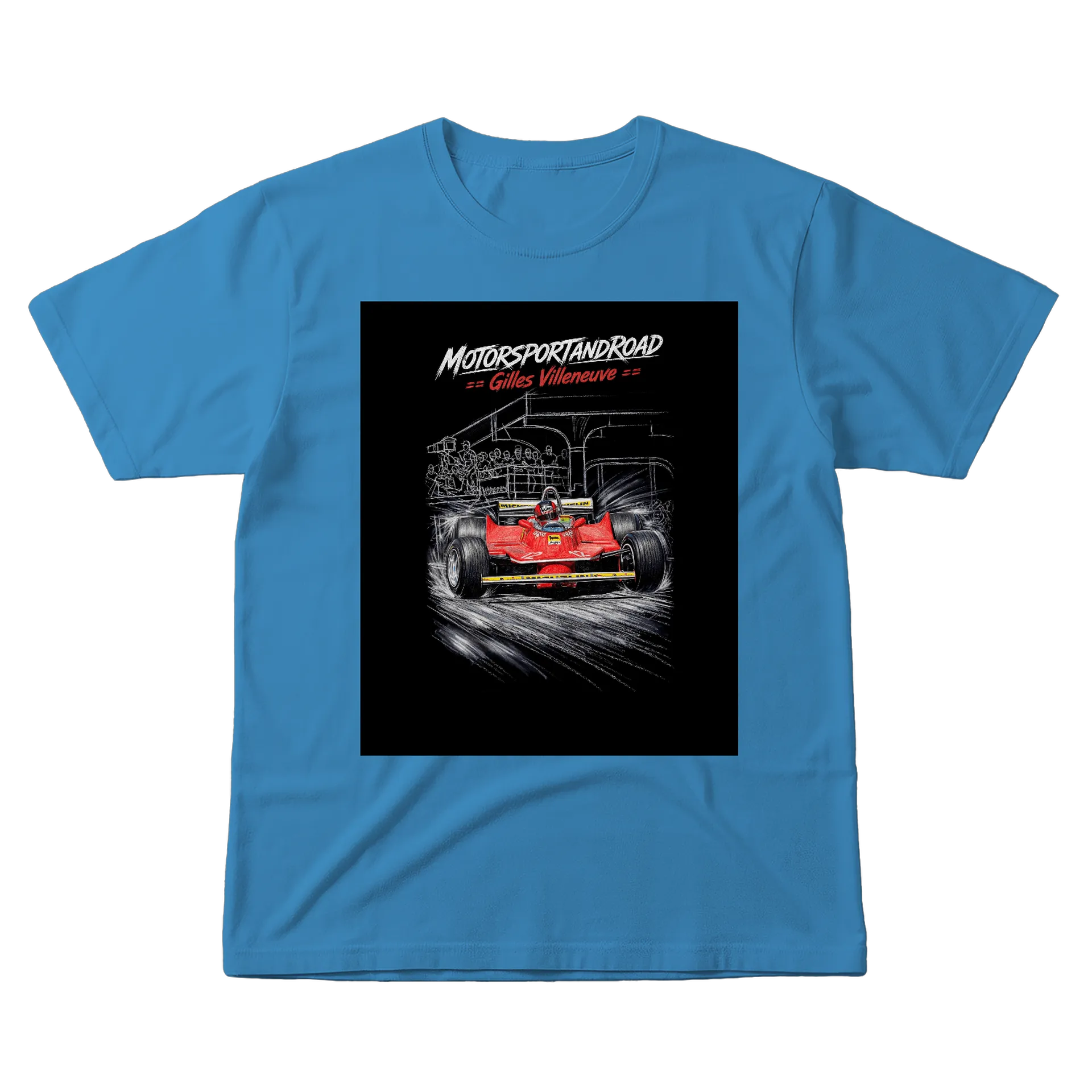 Camiseta Gilles Villeneuve - Imagem 1