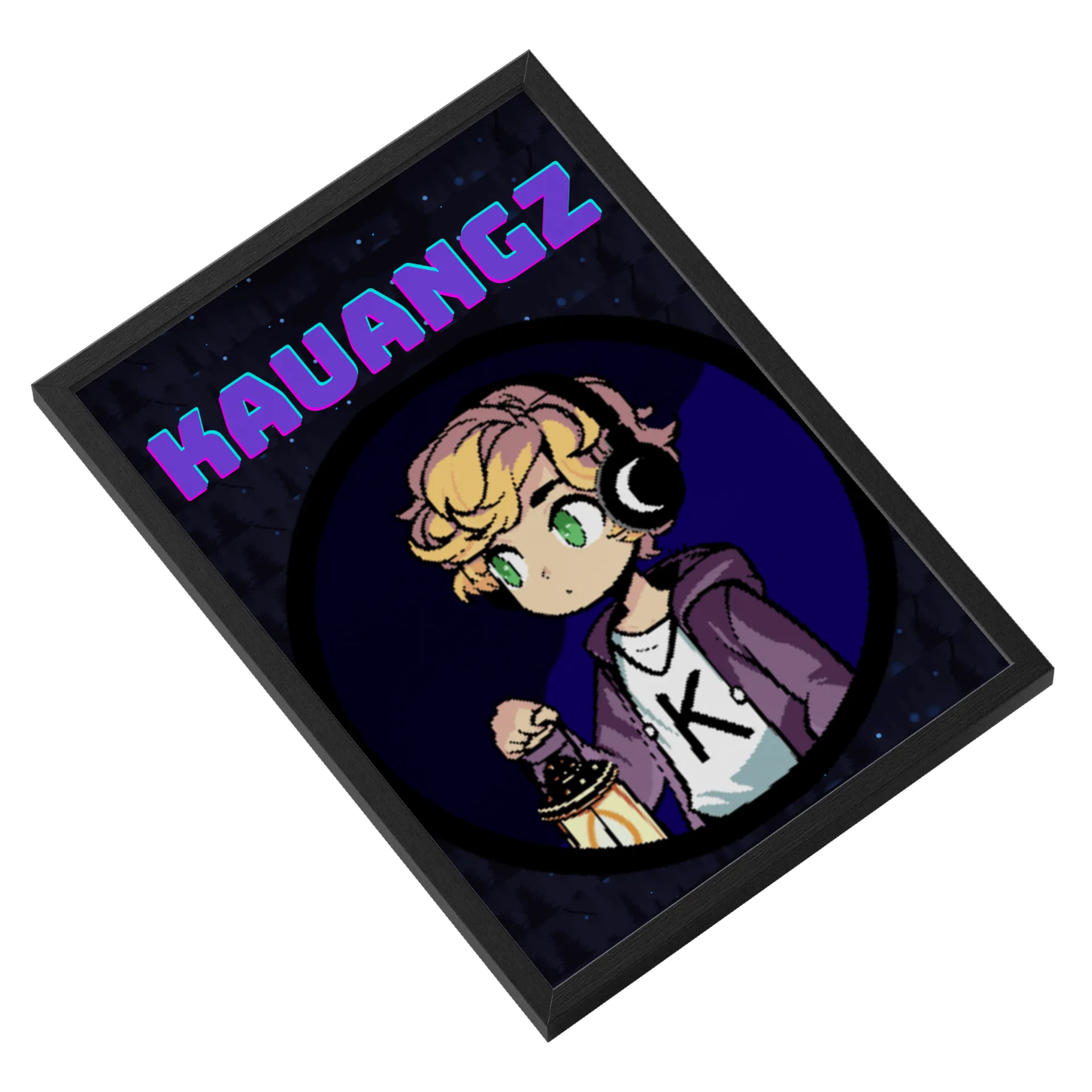 Quadro A3 personalizado de rodrigo.13zombies